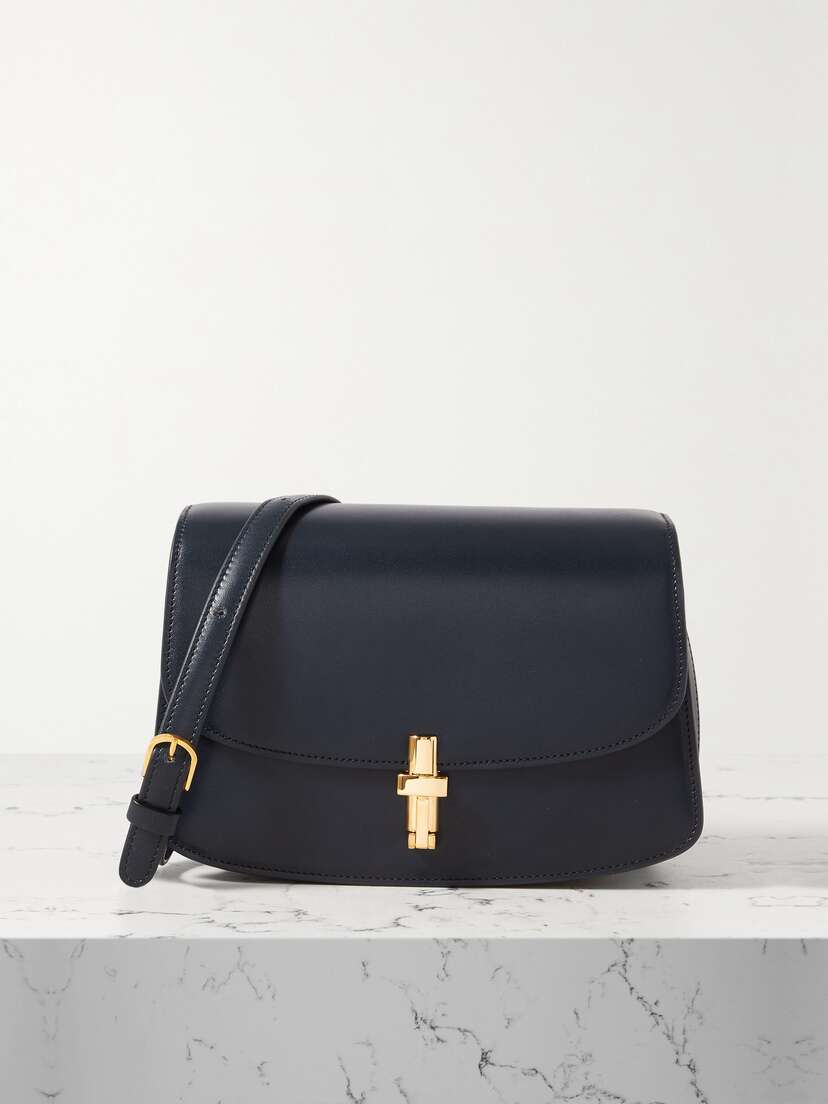 The Row Sofia 8.75 Leather Shoulder Bag