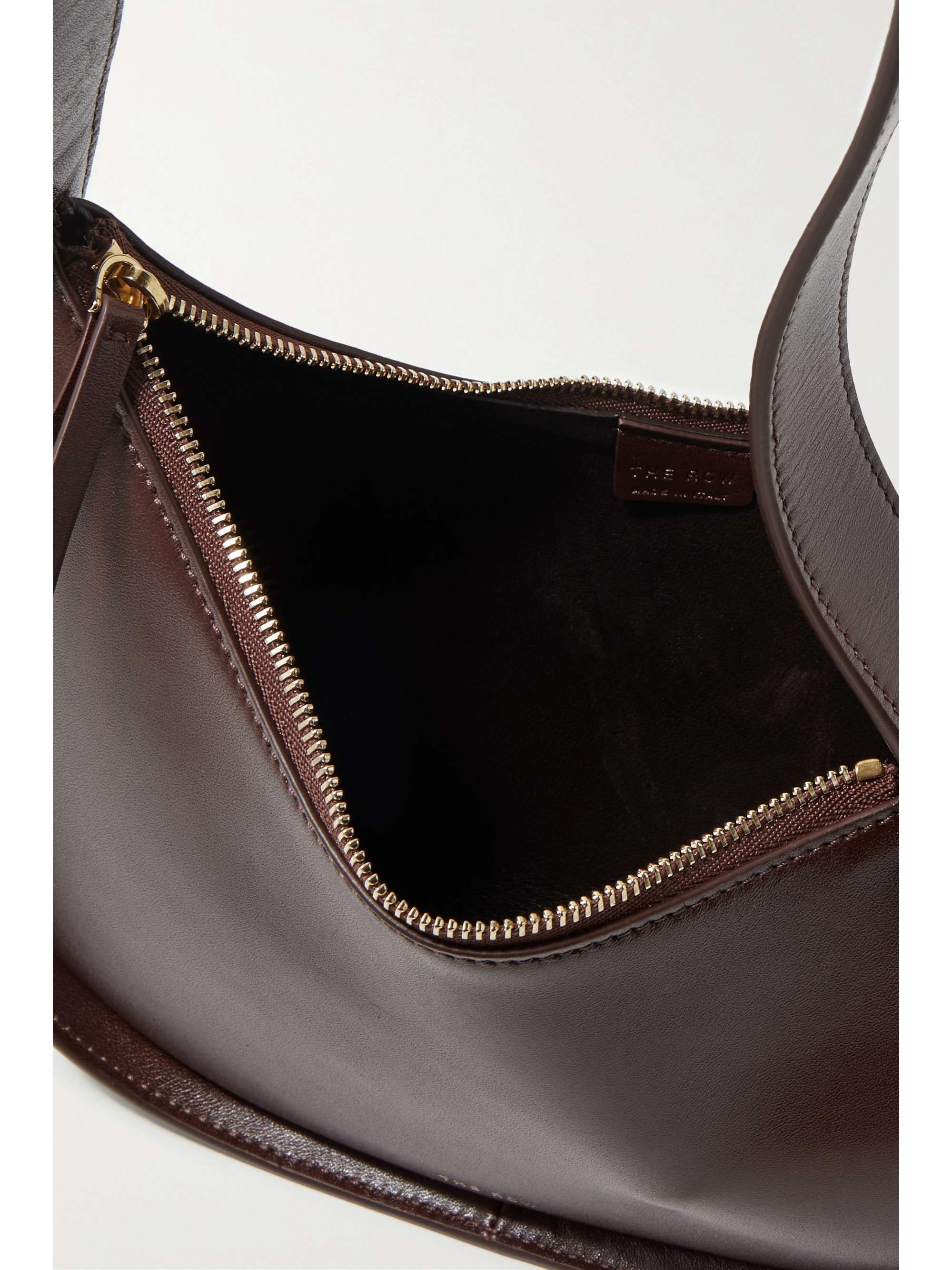 THE ROW Half Moon leather shoulder bag | NET-A-PORTER