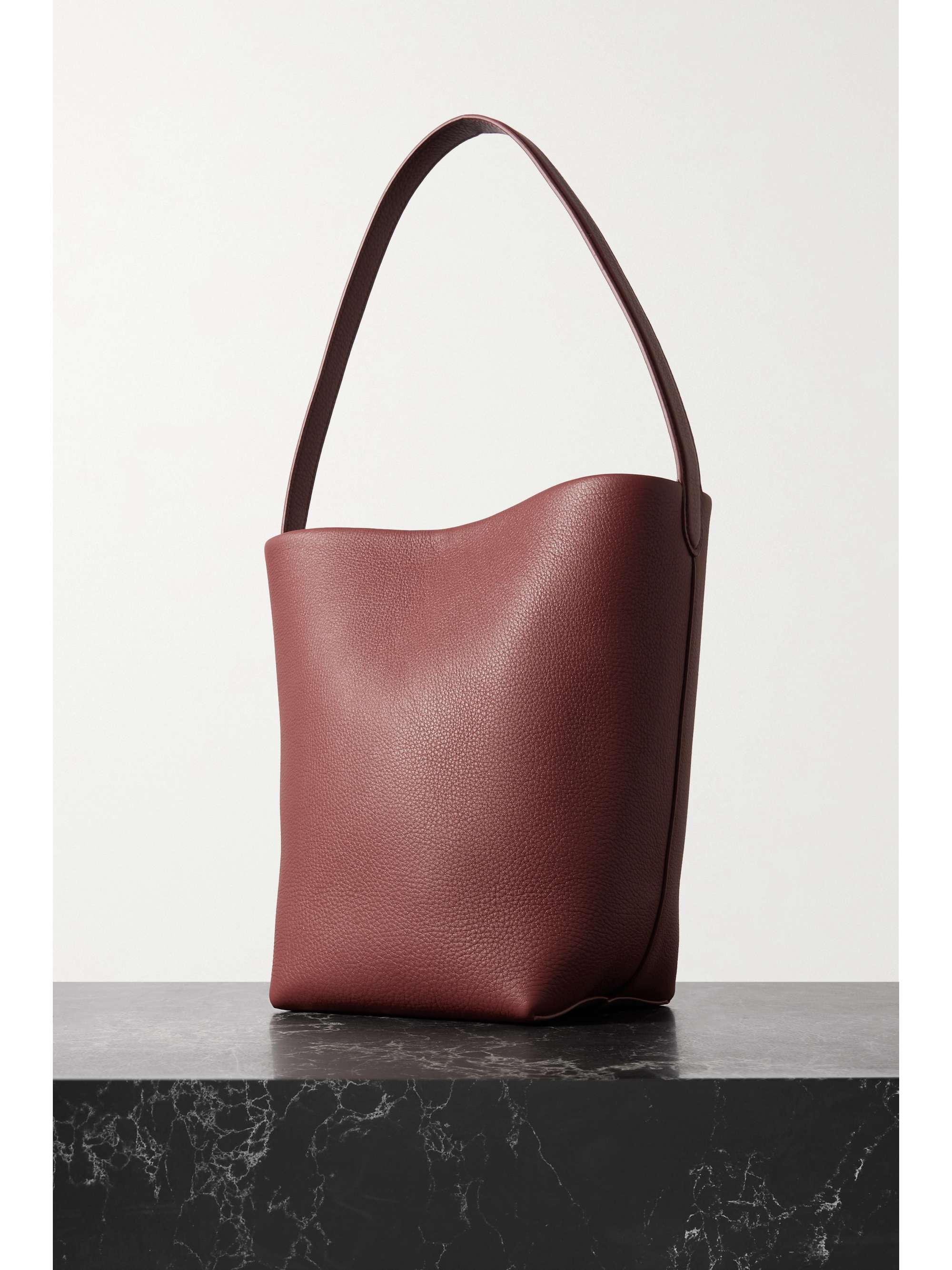 THE ROW N/S Park medium textured-leather tote