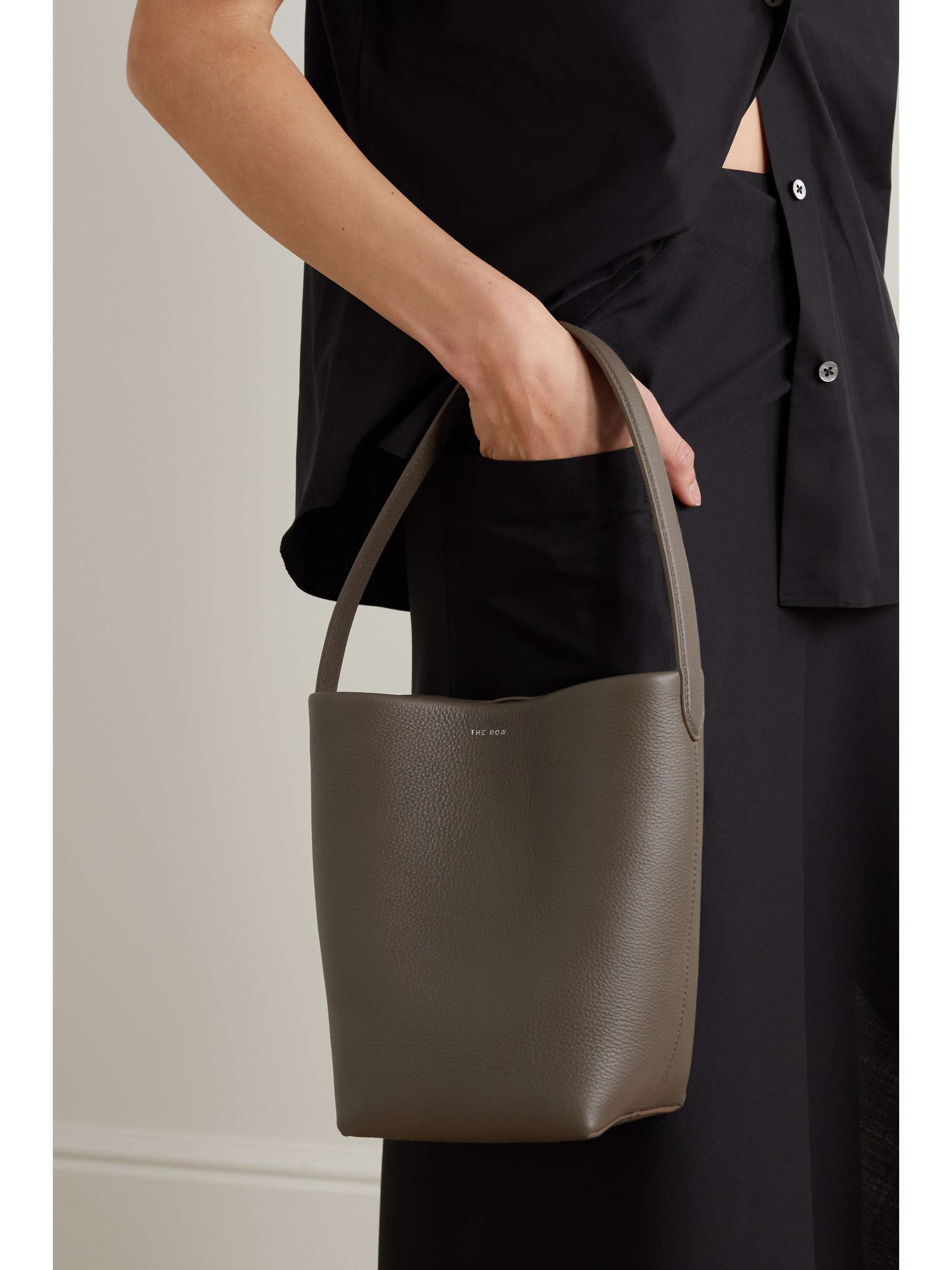 N/S Park small leather tote