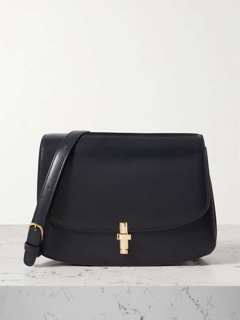 The Row Sofia 10 Leather Shoulder Bag