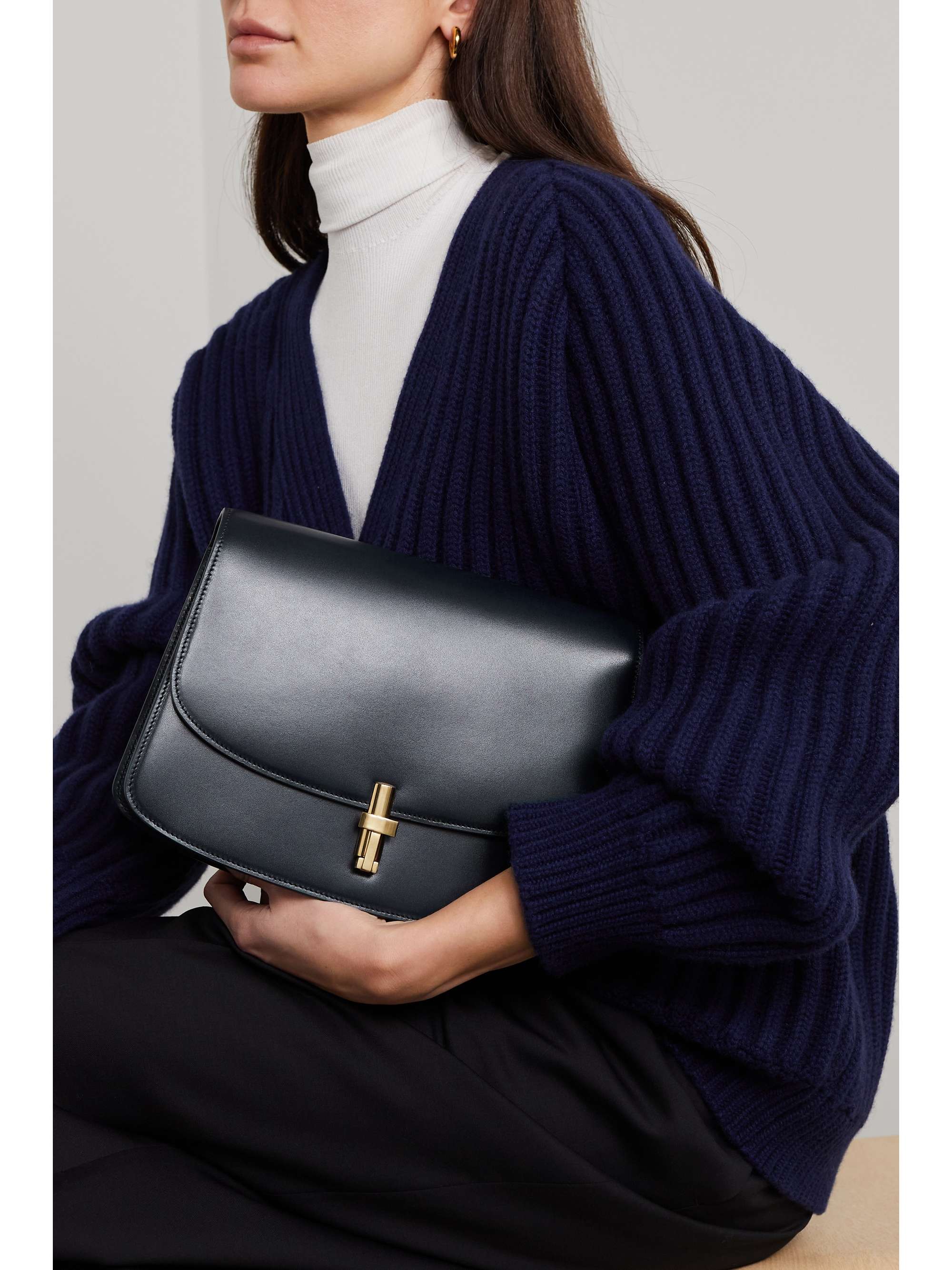 THE ROW Sofia leather shoulder bag