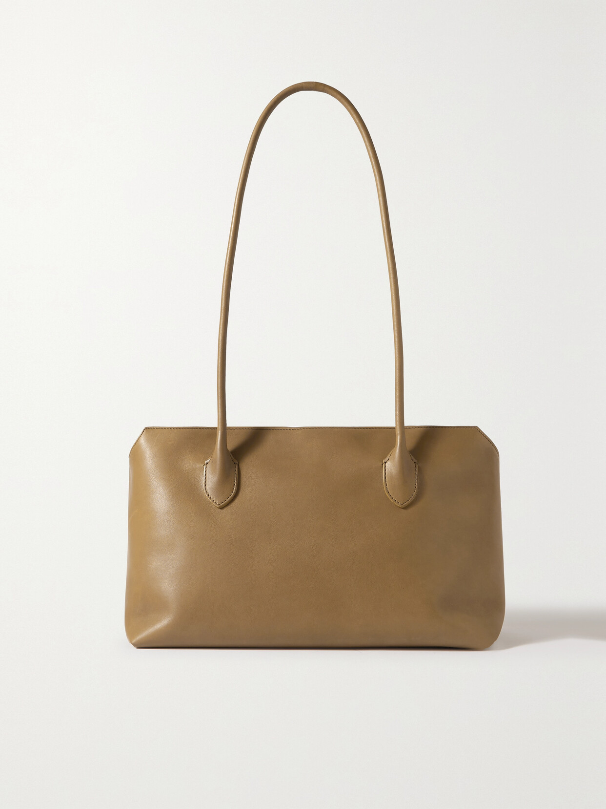 The Row - Terrasse Leather Tote - Brown