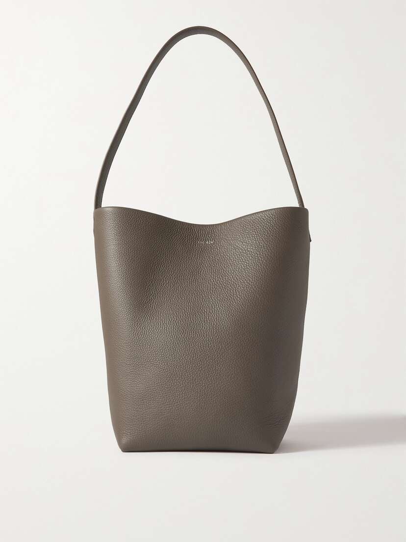 The Row N/s Park Medium Textured-leather Tote