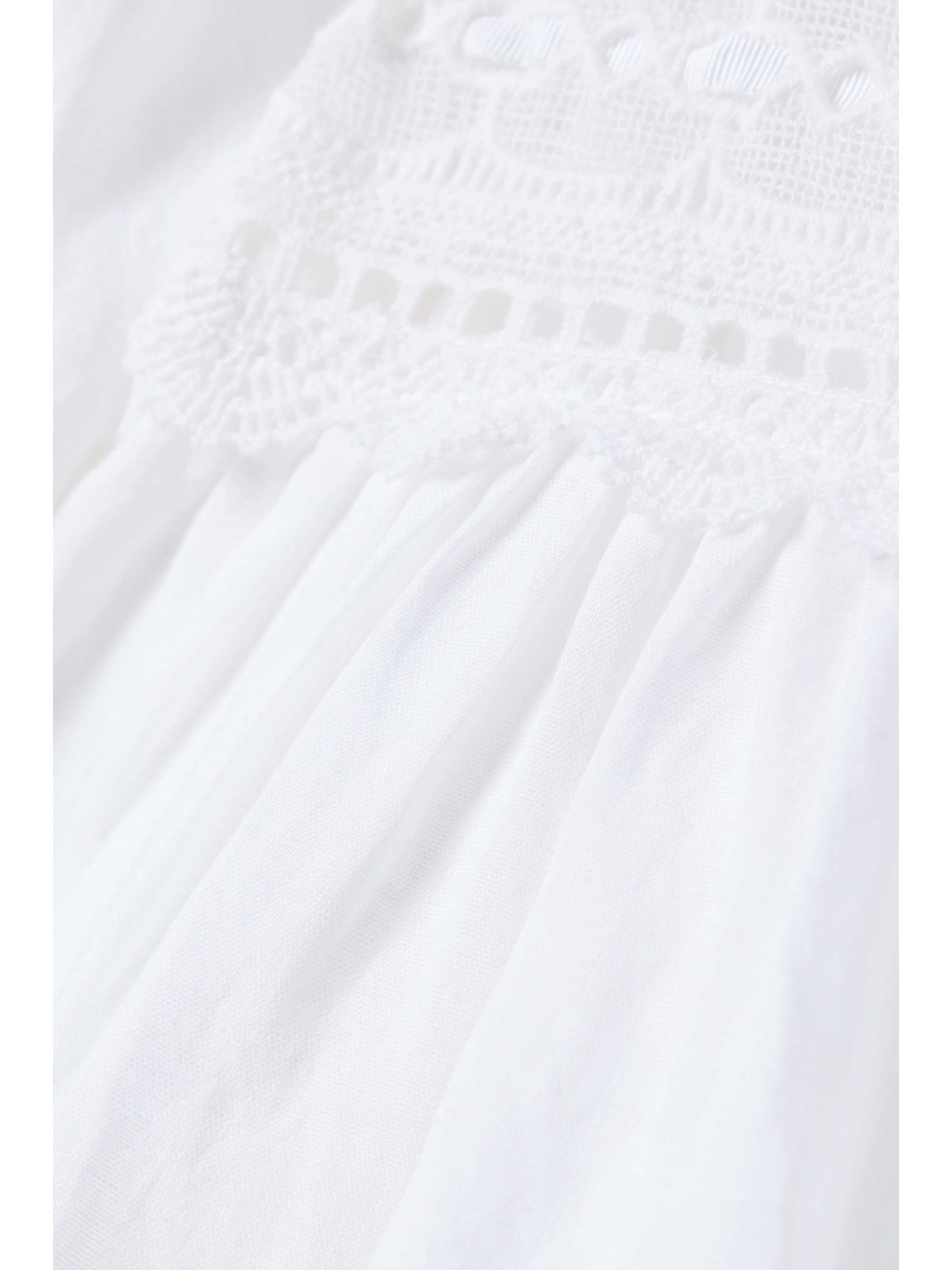 DÔEN Anneth crochet lace-trimmed ramie-voile blouse
