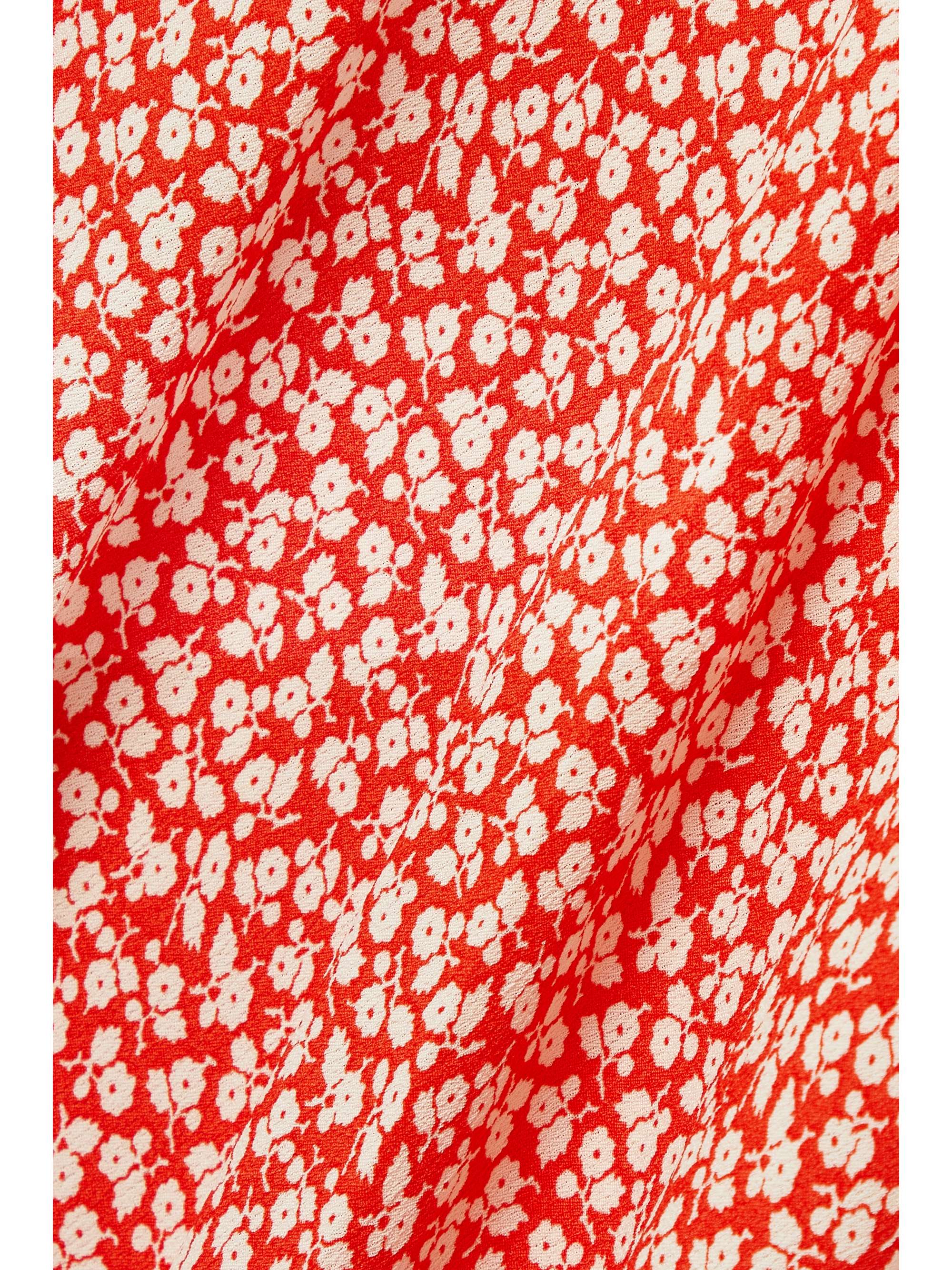 DÔEN Sonia floral-print crepe midi dress