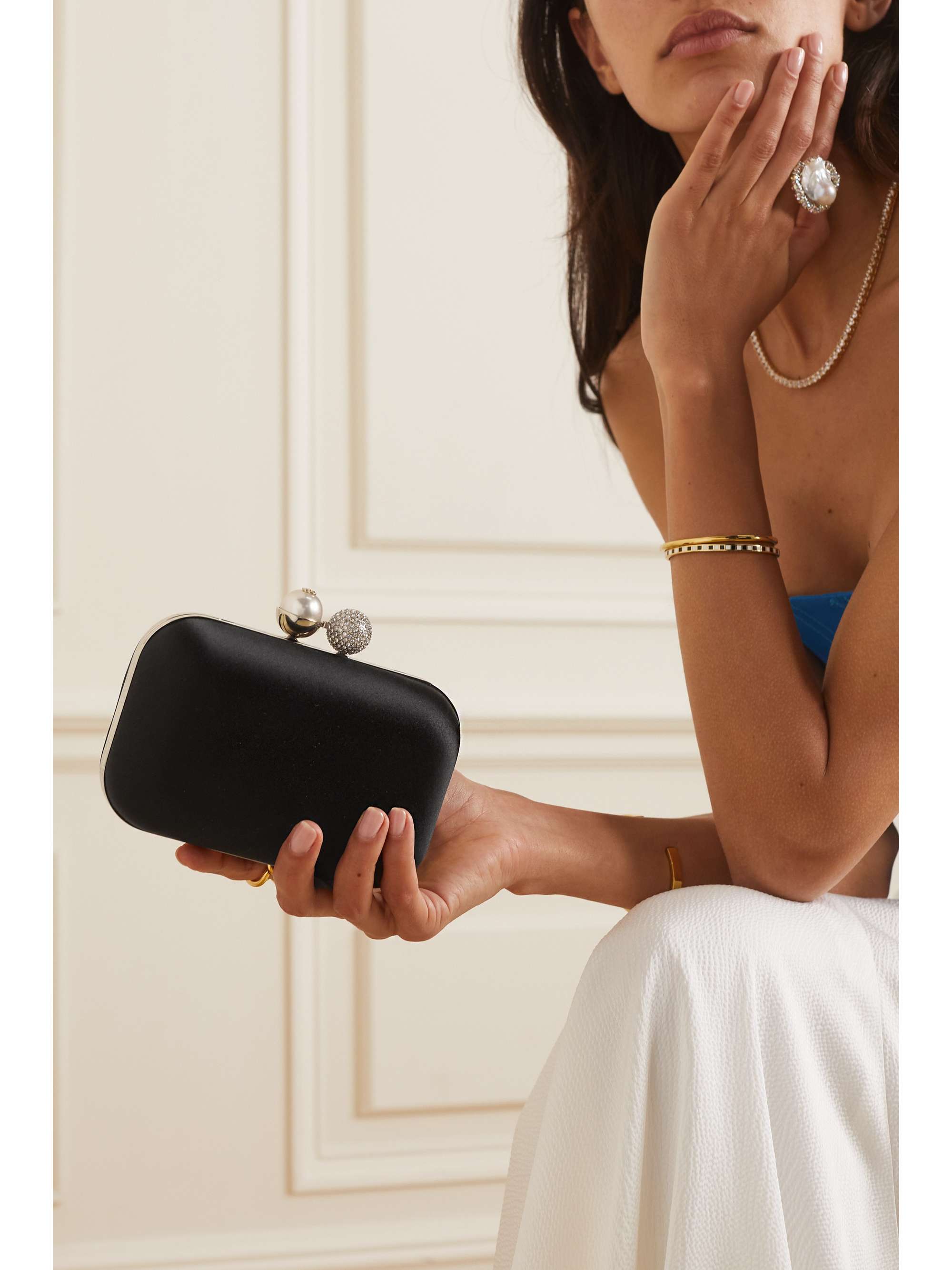 Jimmy Choo Elegant Box Clutch