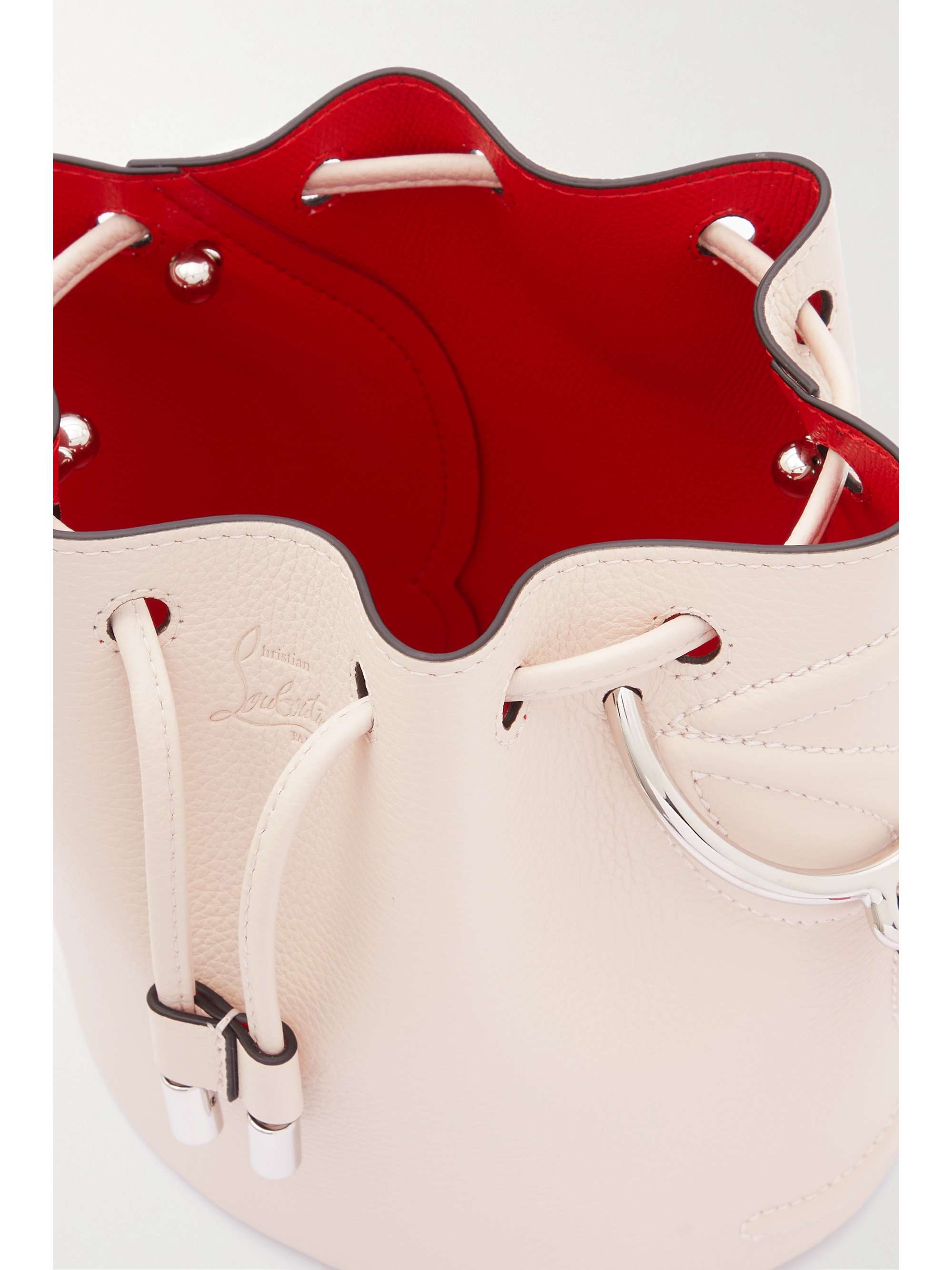 Christian Louboutin by My Side Leather Bucket Bag