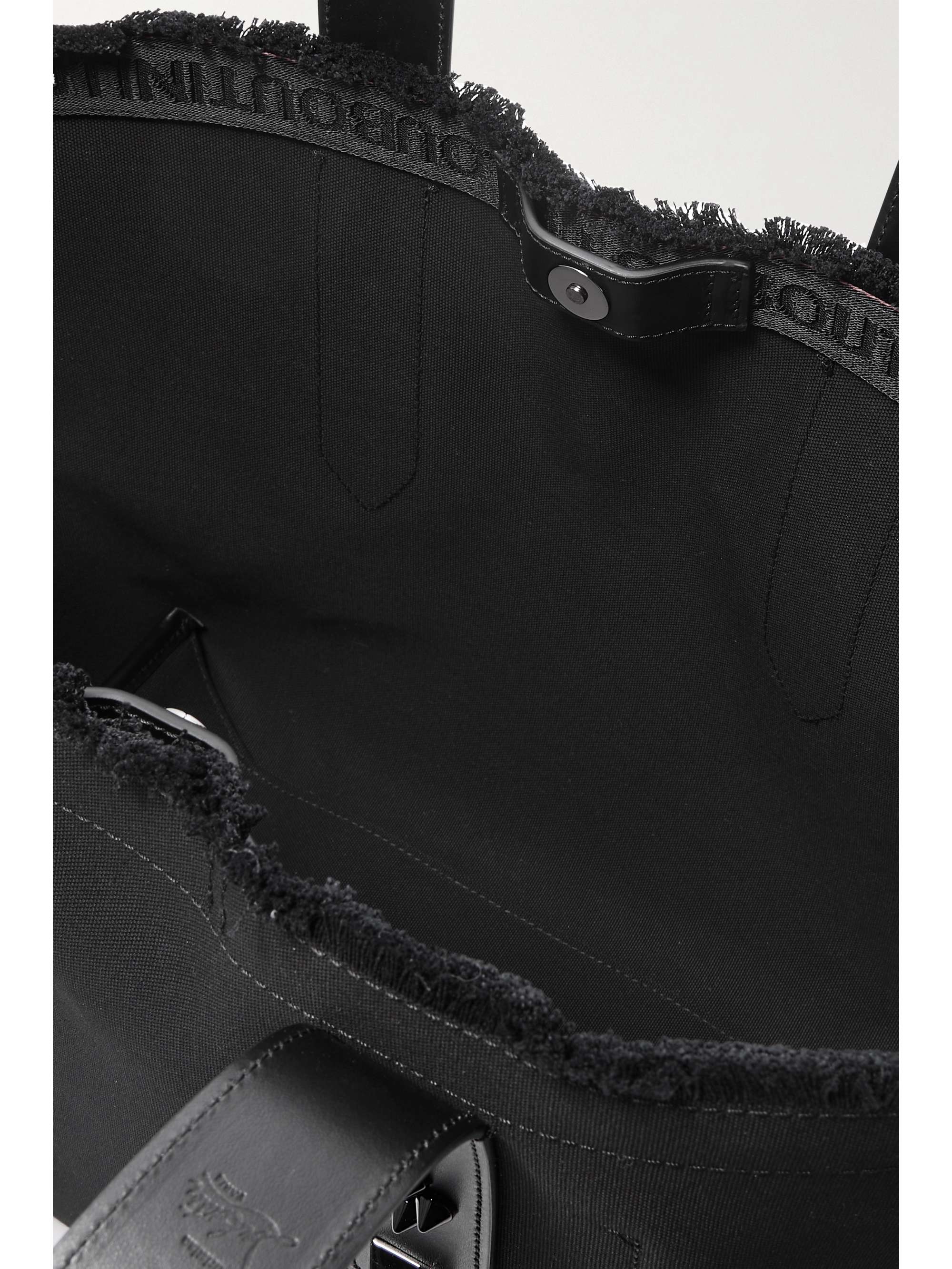 Christian louboutin hotsell black tote