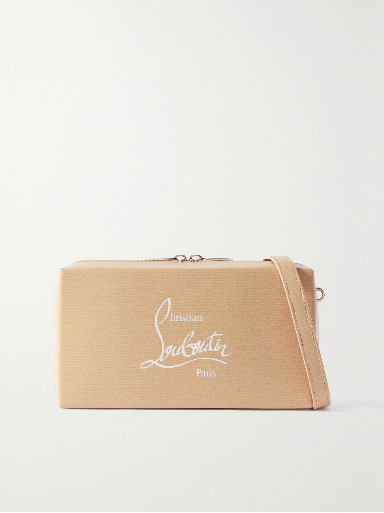 Christian Louboutin Kraftilou Printed Leather Clutch