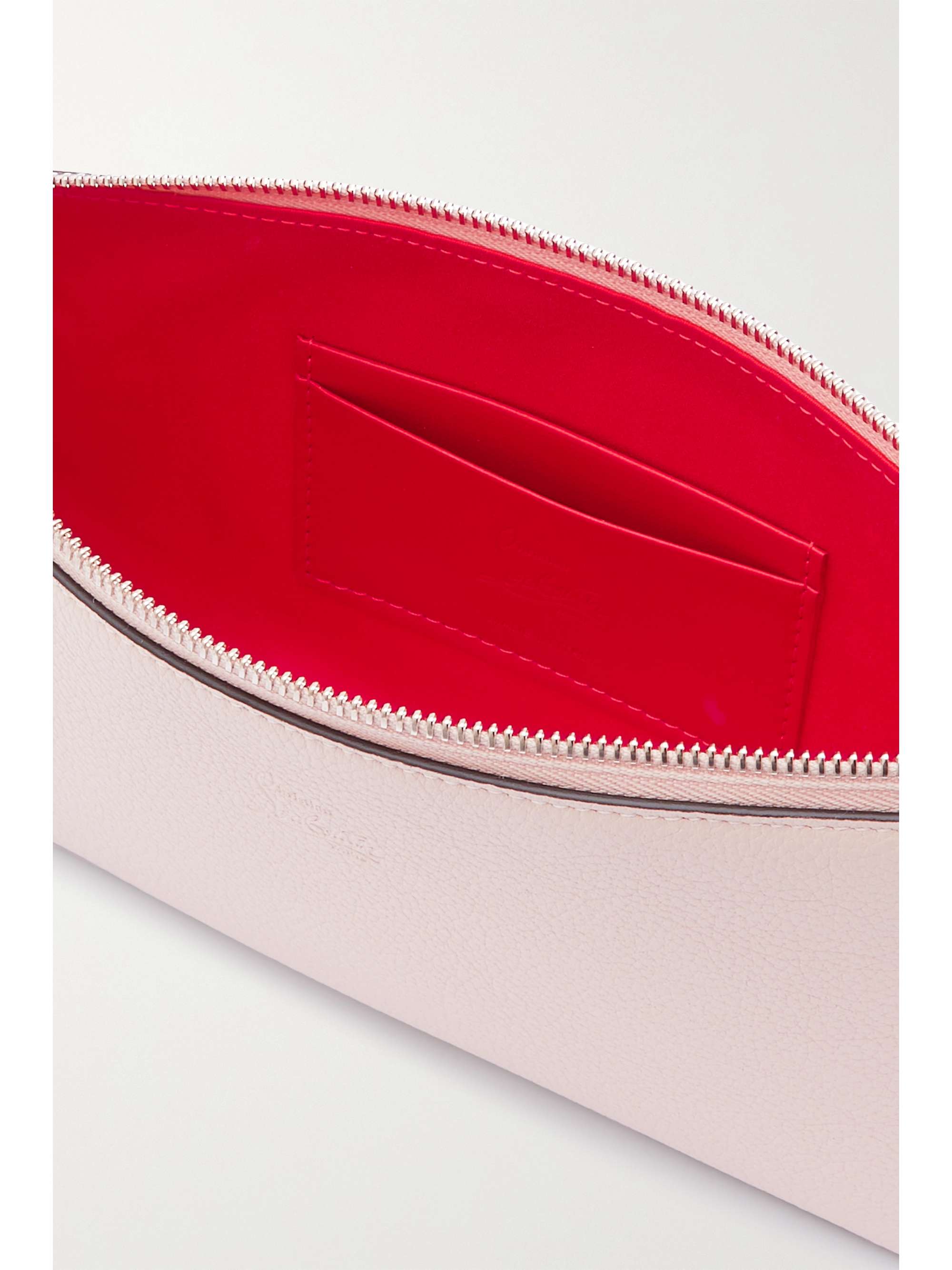 CHRISTIAN LOUBOUTIN Loubila chain-embellished leather shoulder bag