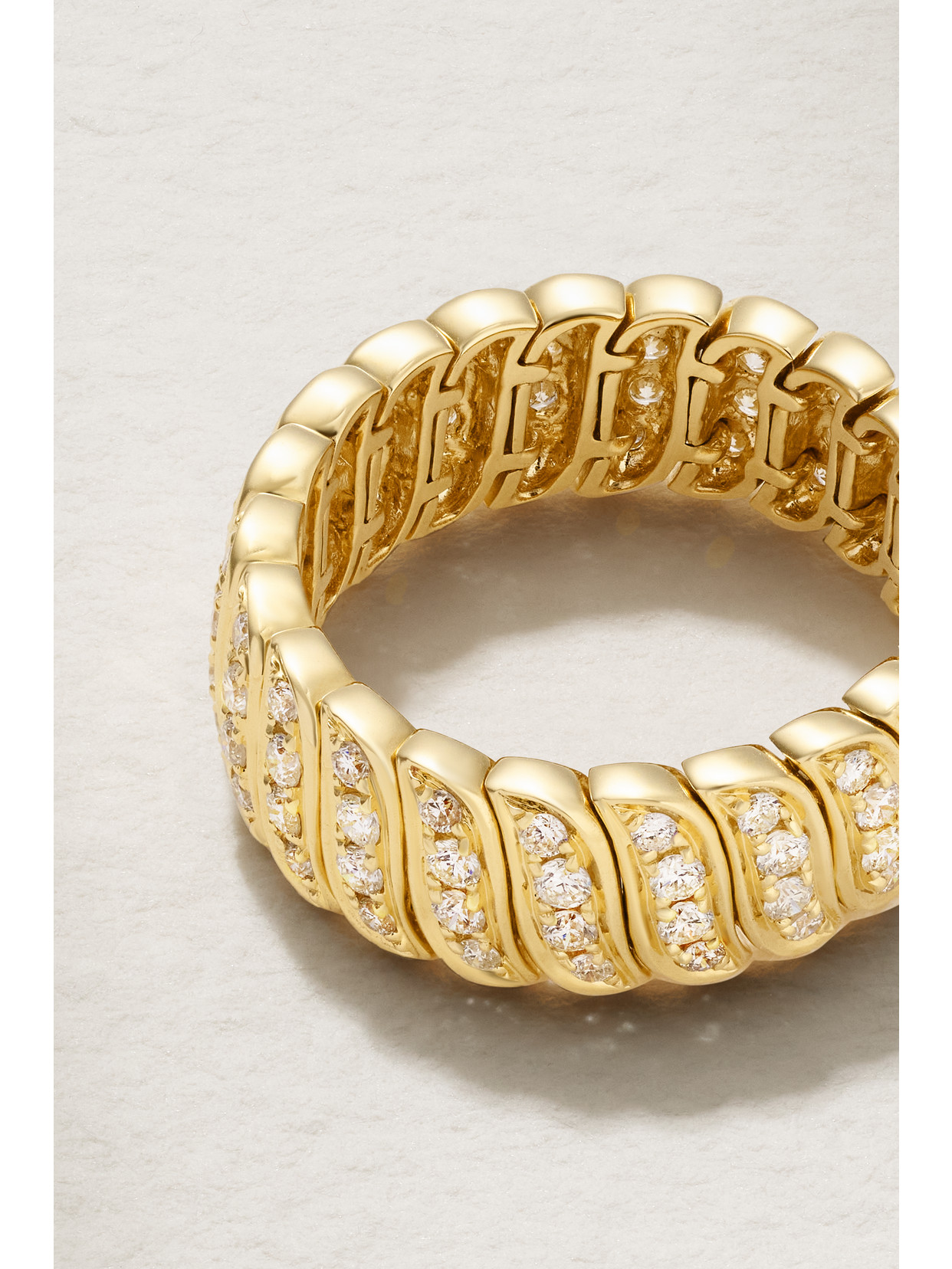 Anita Ko Zoe 18-karat Gold Diamond Ring In Gold