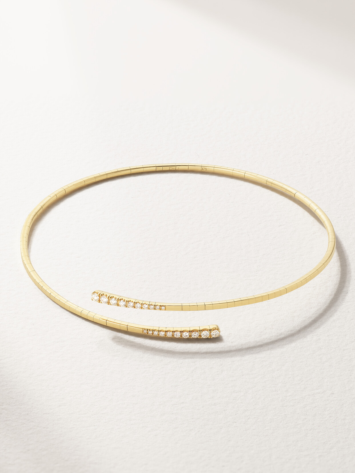 Diane Kordas - 9-karat Gold Diamond Arm Cuff - One size