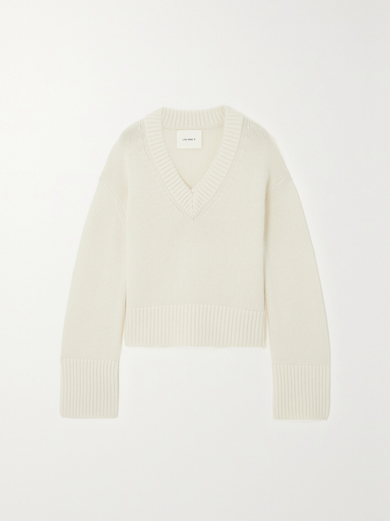 Lisa Yang - Aletta Cashmere Sweater - Cream