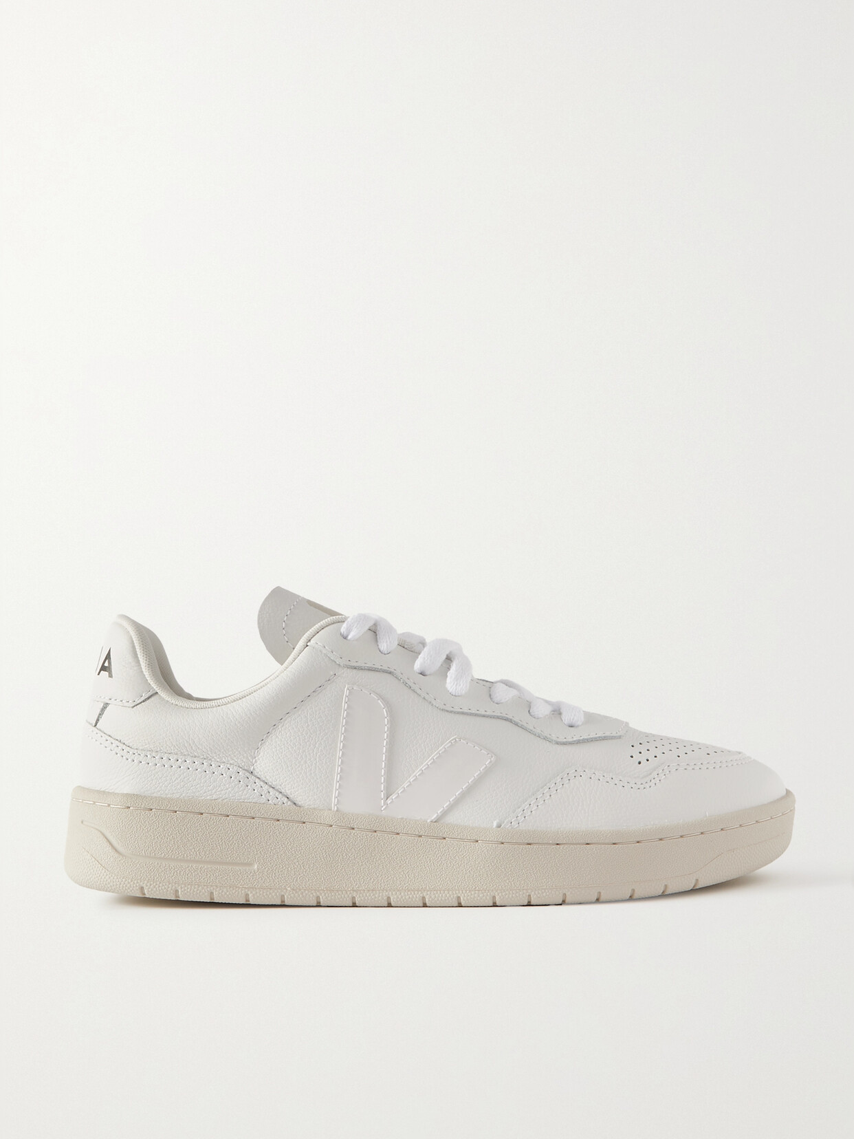 Veja - V-90 Leather Sneakers - White