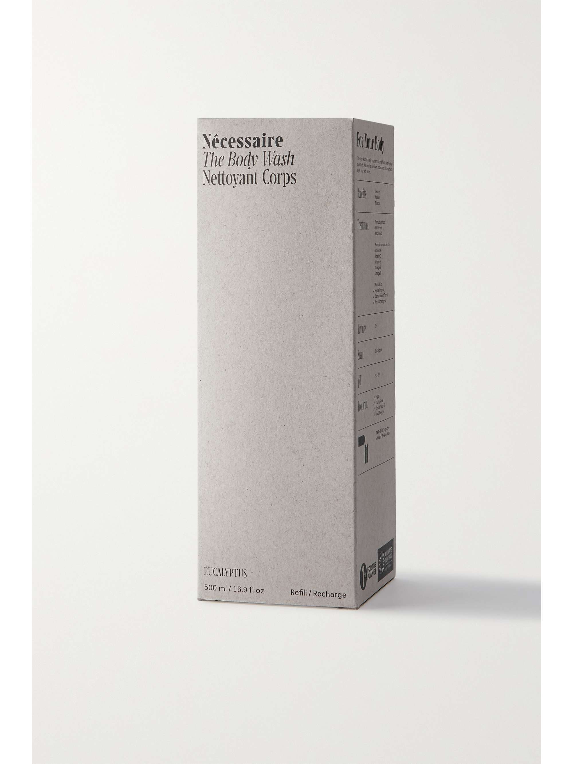 NÉCESSAIRE The Body Wash Refill Eucalyptus, 500ml NETAPORTER