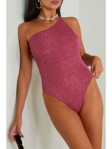 Buy Oseree Blue Lumière One-piece Swimsuit - Black At 70% Off