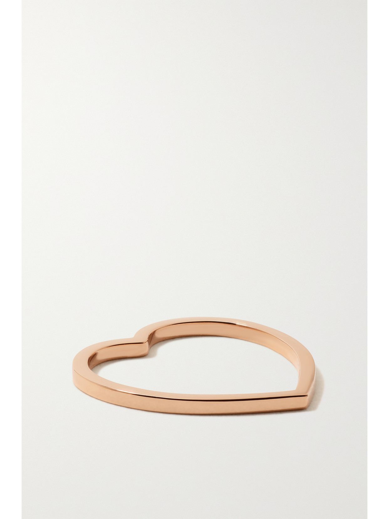 Shop Repossi Antifer Hearts 18-karat Rose Gold Ring