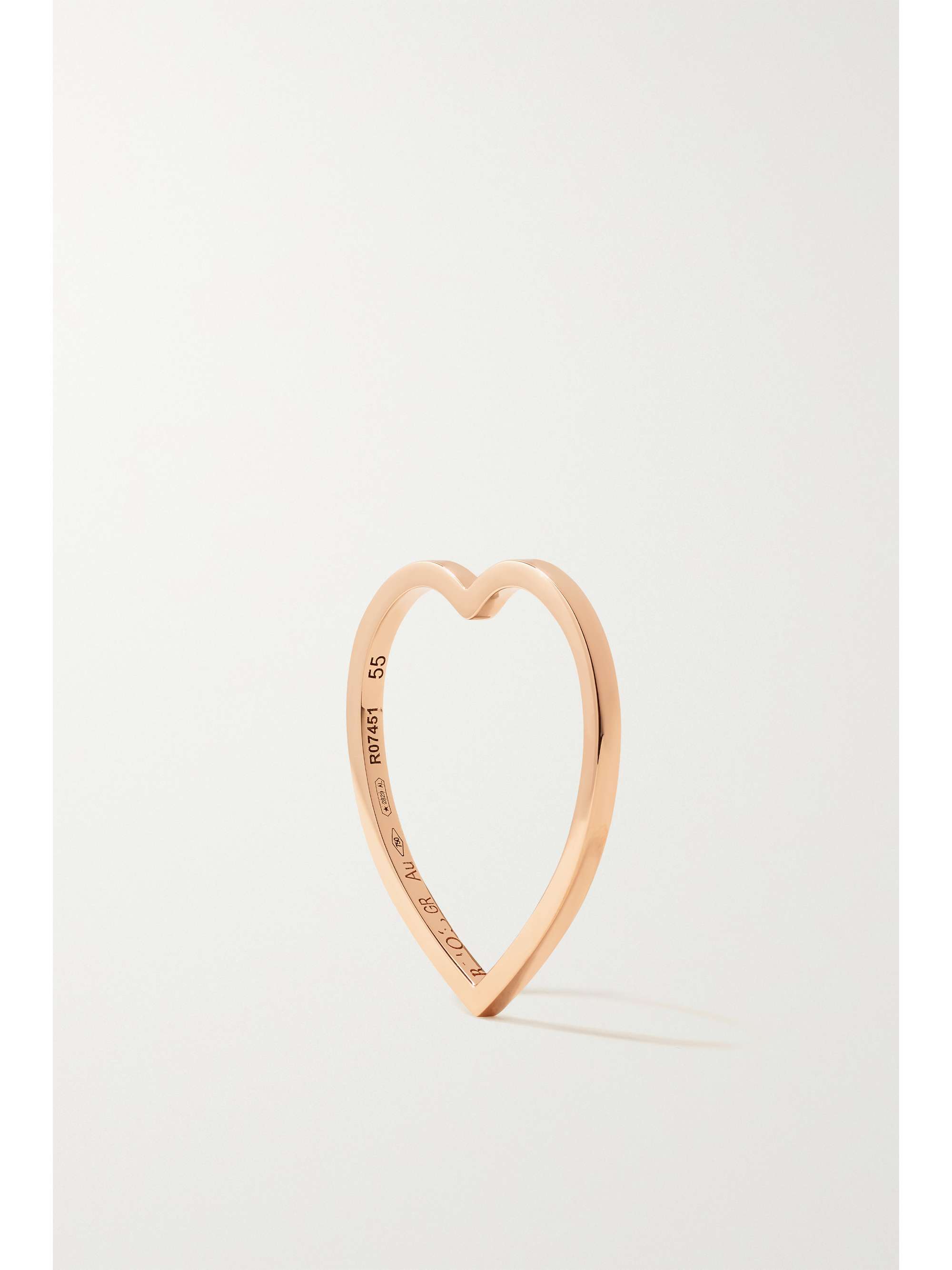 REPOSSI Antifer Hearts 18-karat rose gold ring
