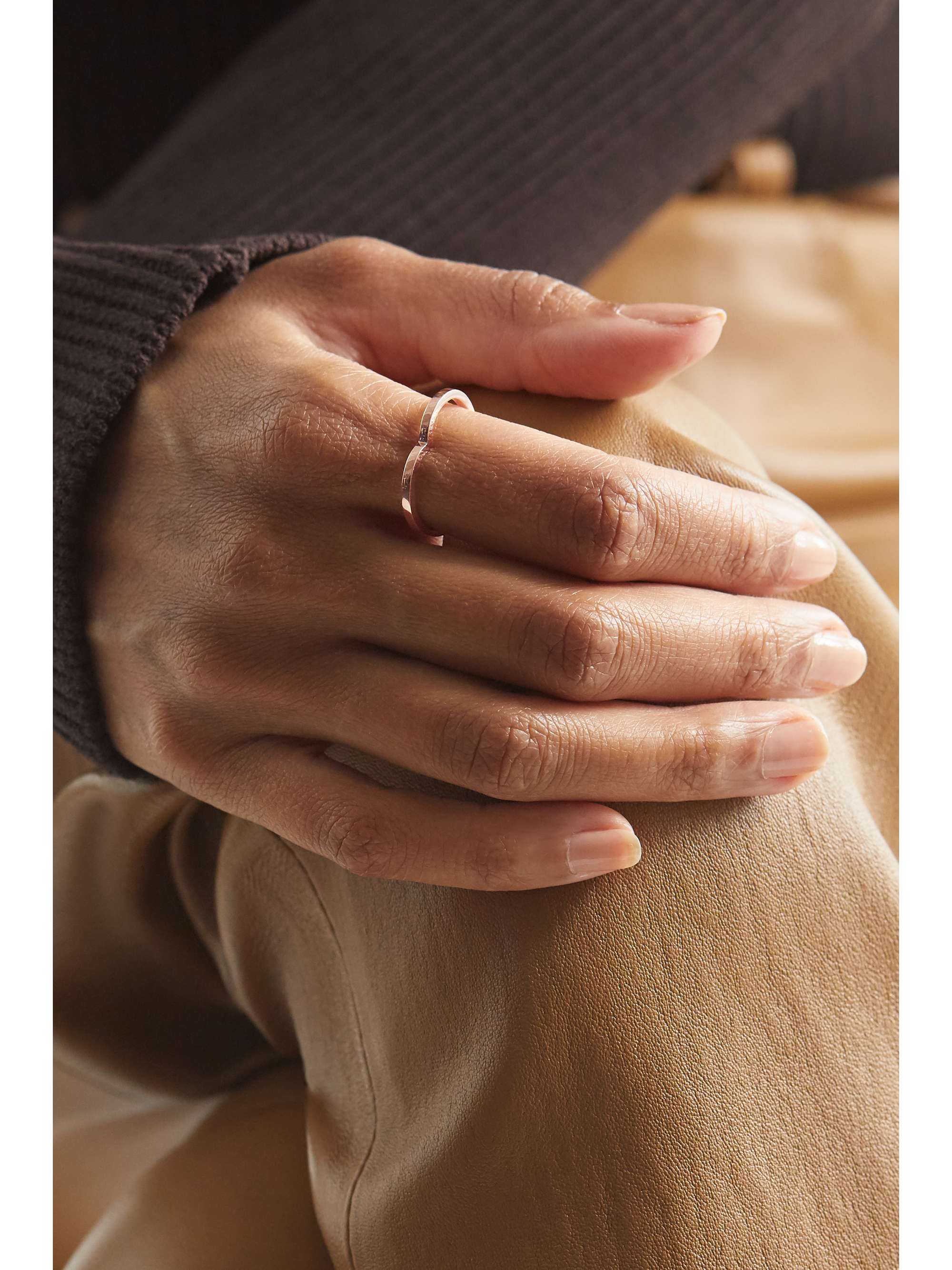 REPOSSI Antifer Hearts 18-karat rose gold ring
