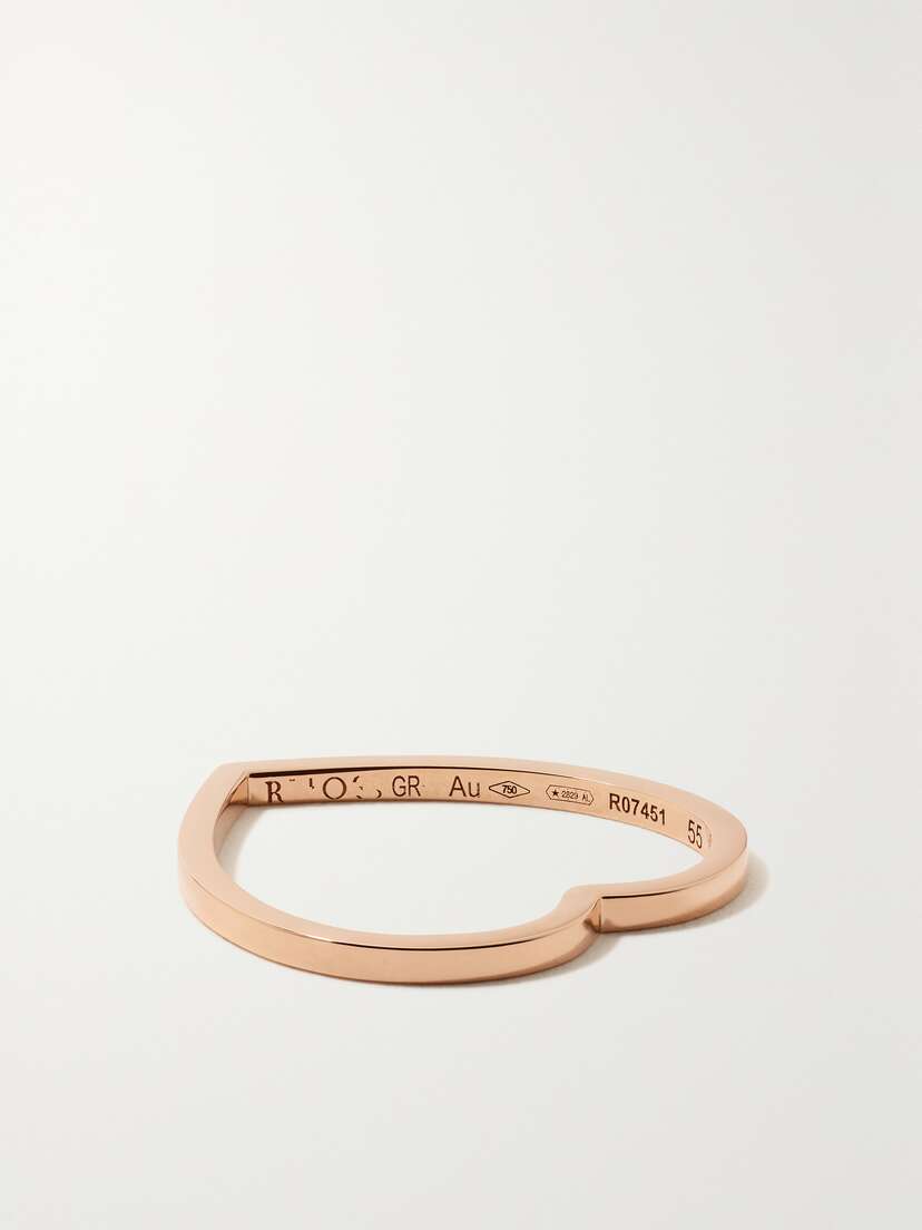 Repossi Antifer Hearts 18-karat Rose Gold Ring