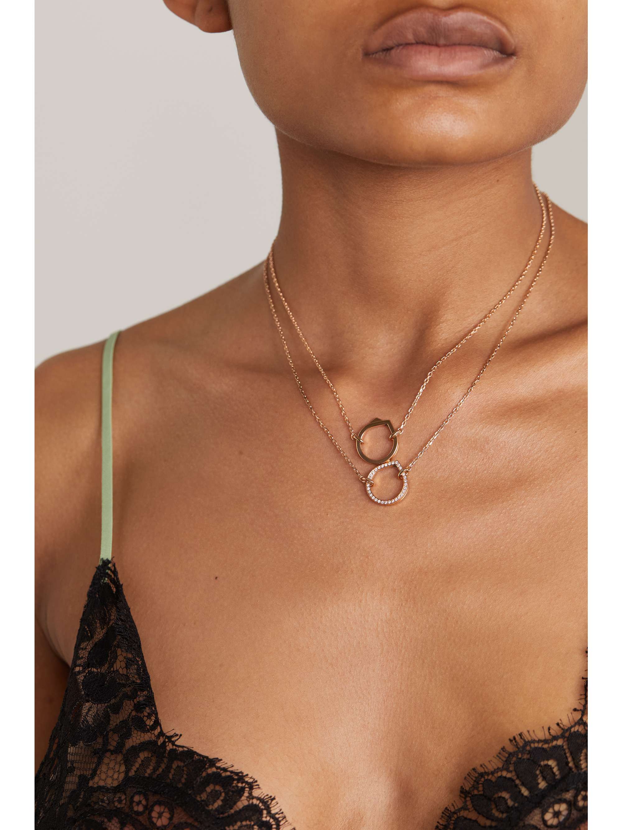REPOSSI Collier en or rose 18 carats (750/1000) Antifer