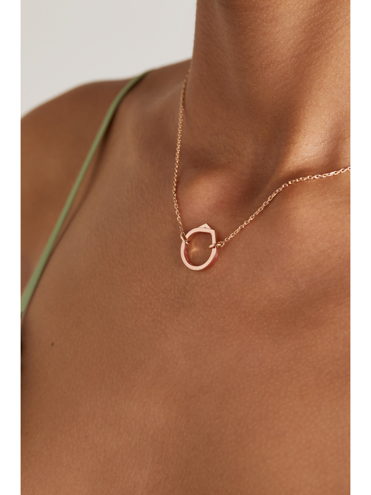 Shop Repossi Antifer 18-karat Rose Gold Necklace