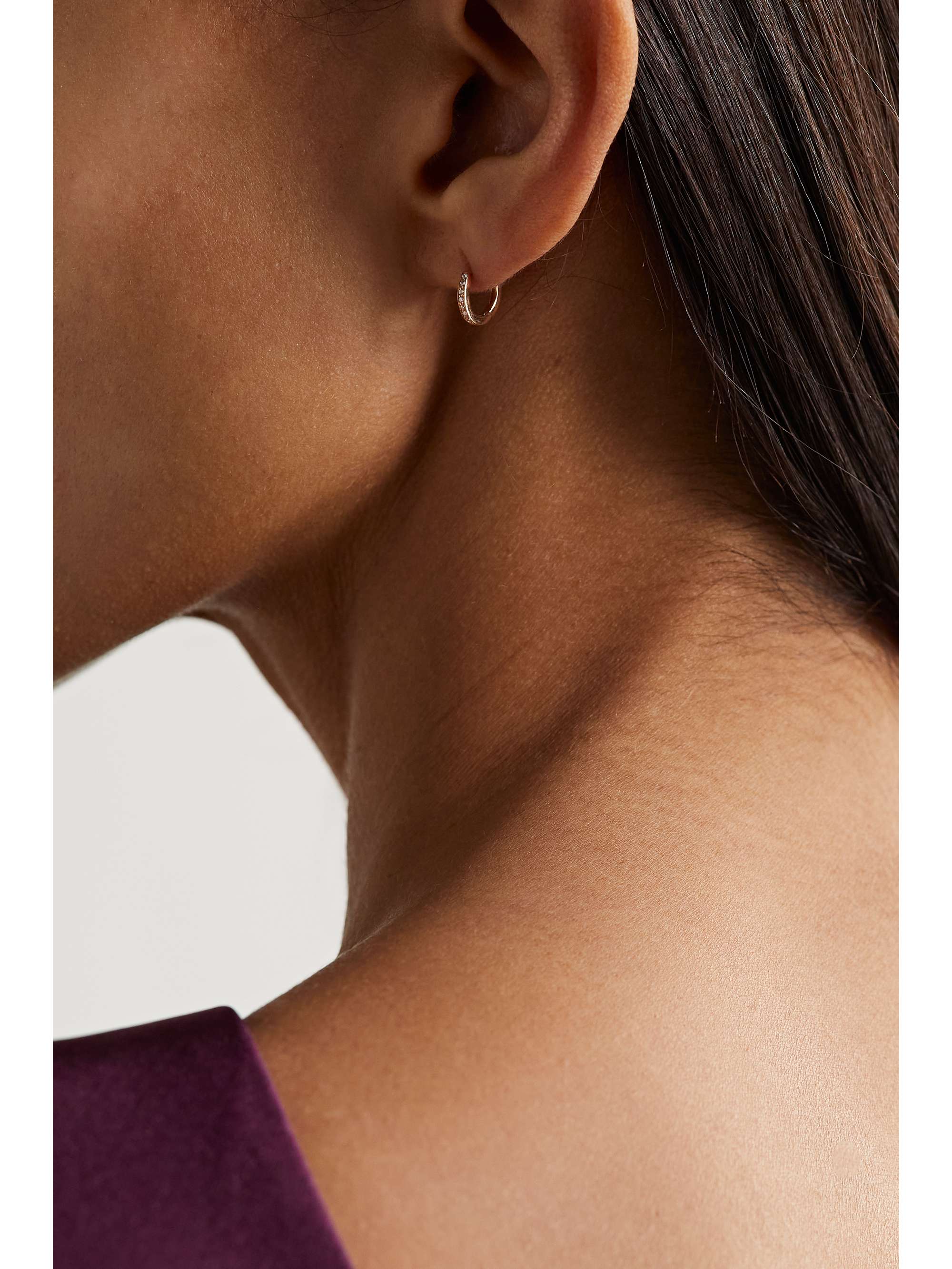 REPOSSI Berbère 18-karat rose gold diamond single earring
