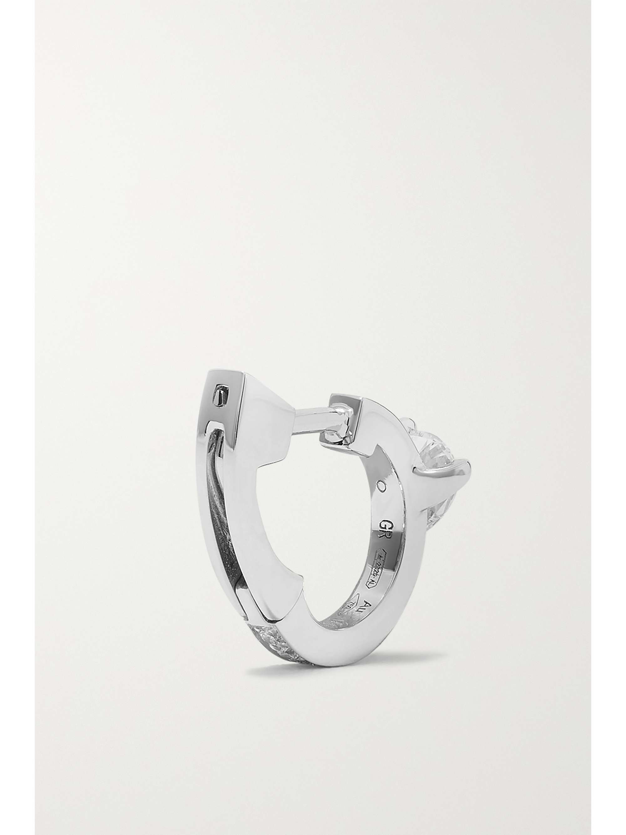 REPOSSI Harvest 18-karat white gold diamond single earring