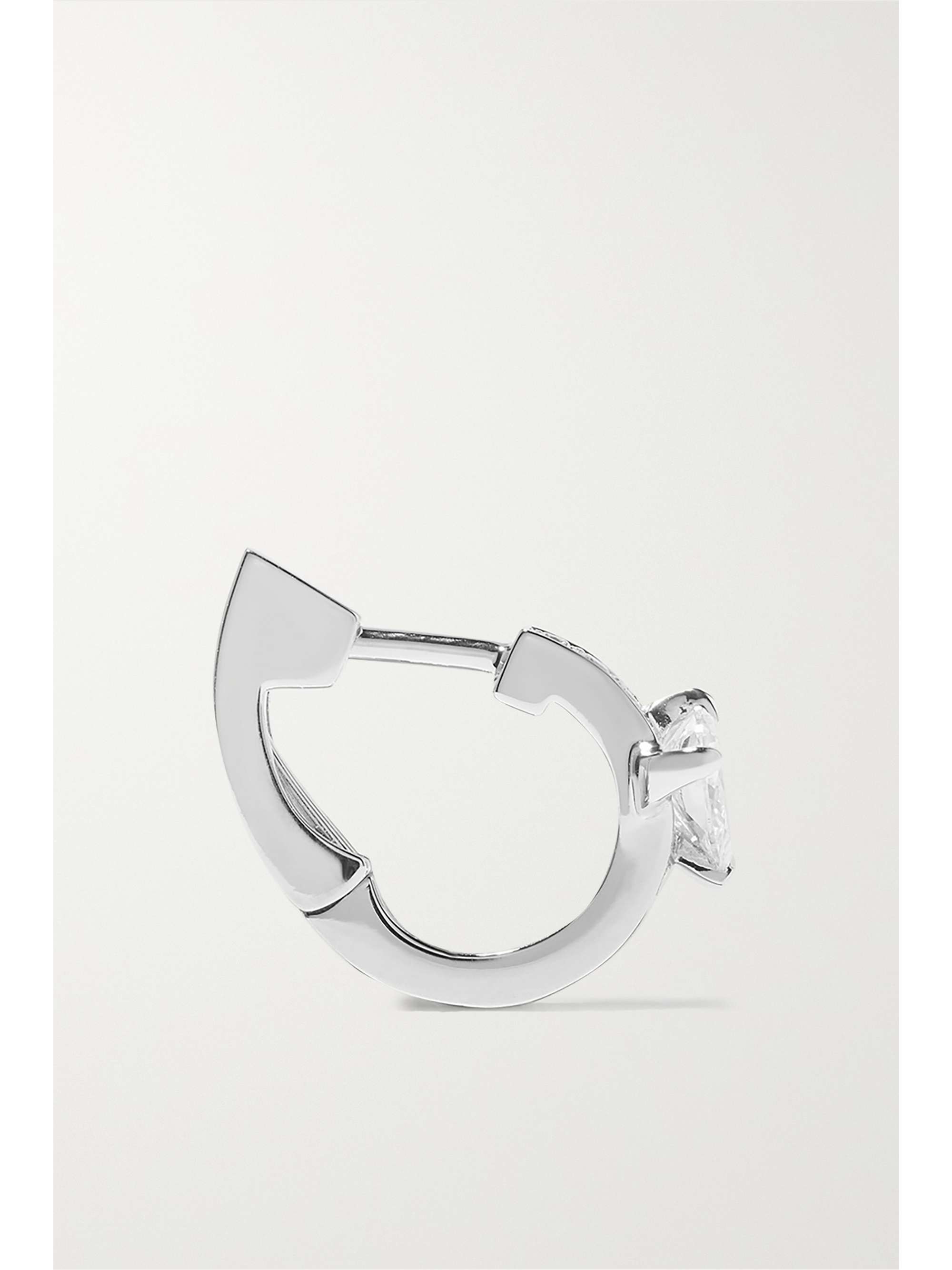 REPOSSI Harvest 18-karat white gold diamond single earring
