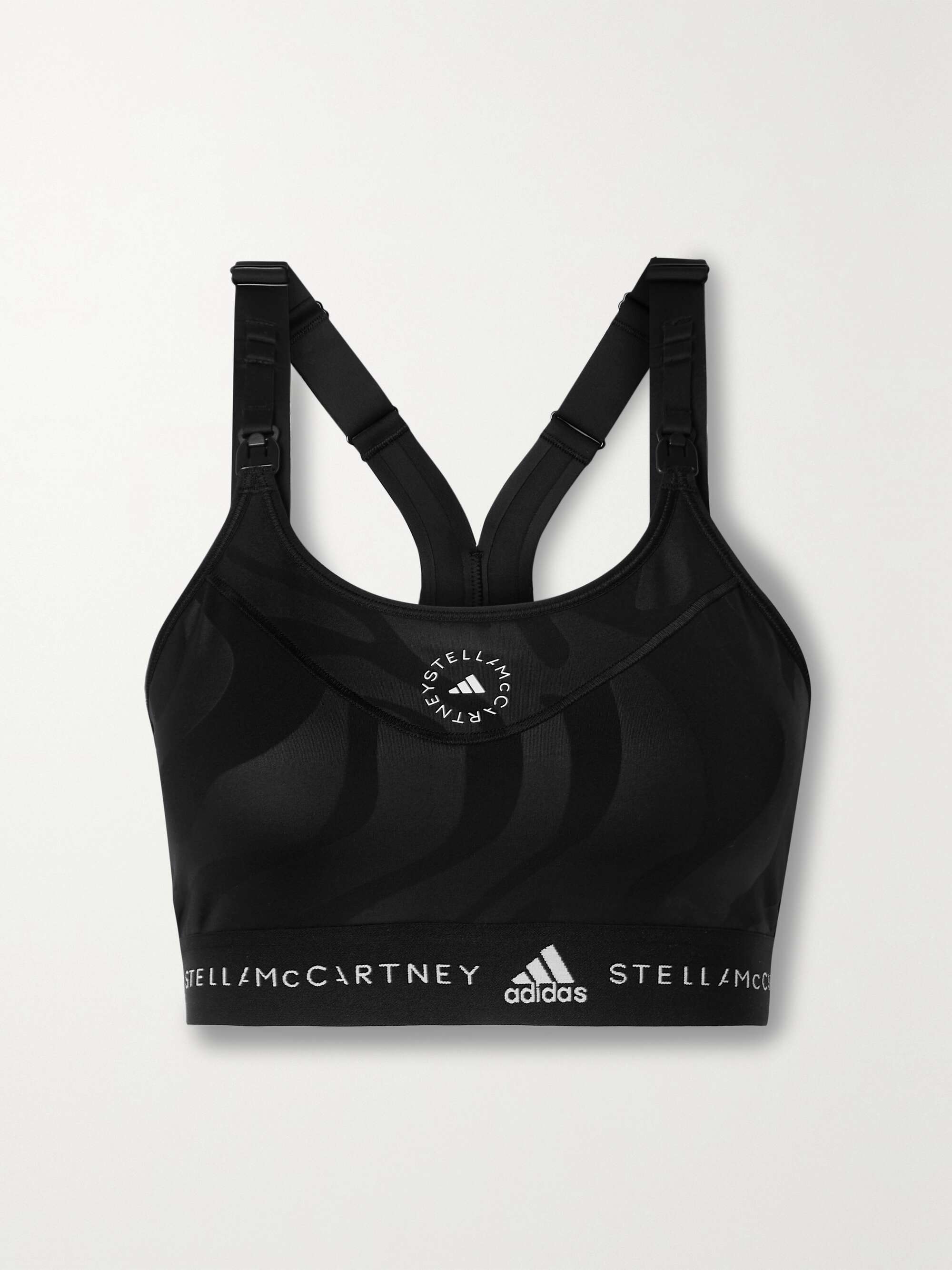 + Parley printed stretch recycled nursing bra