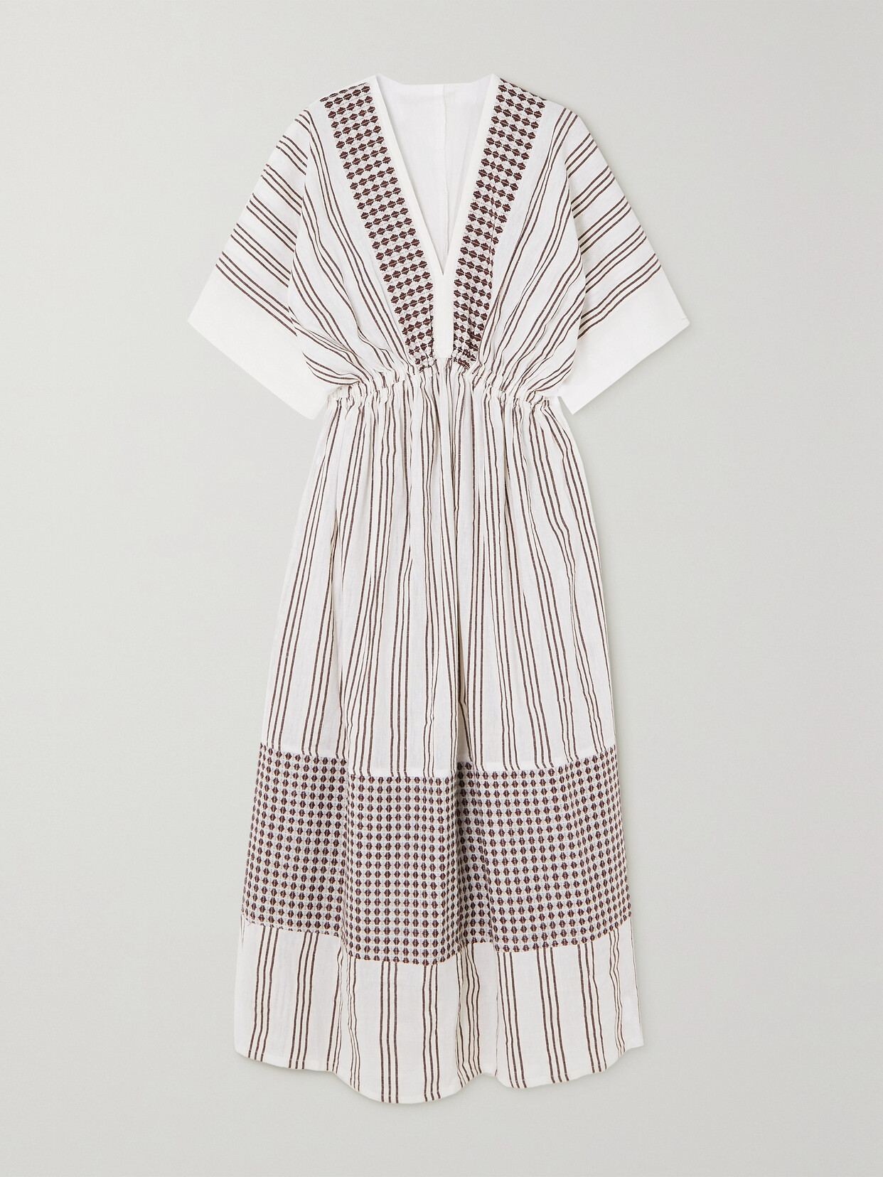 lemlem - + Net Sustain Tigist Cotton Midi Dress - Brown