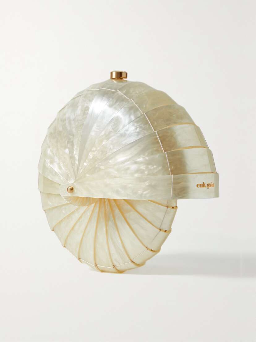 Cult Gaia Sirena Acrylic Clutch