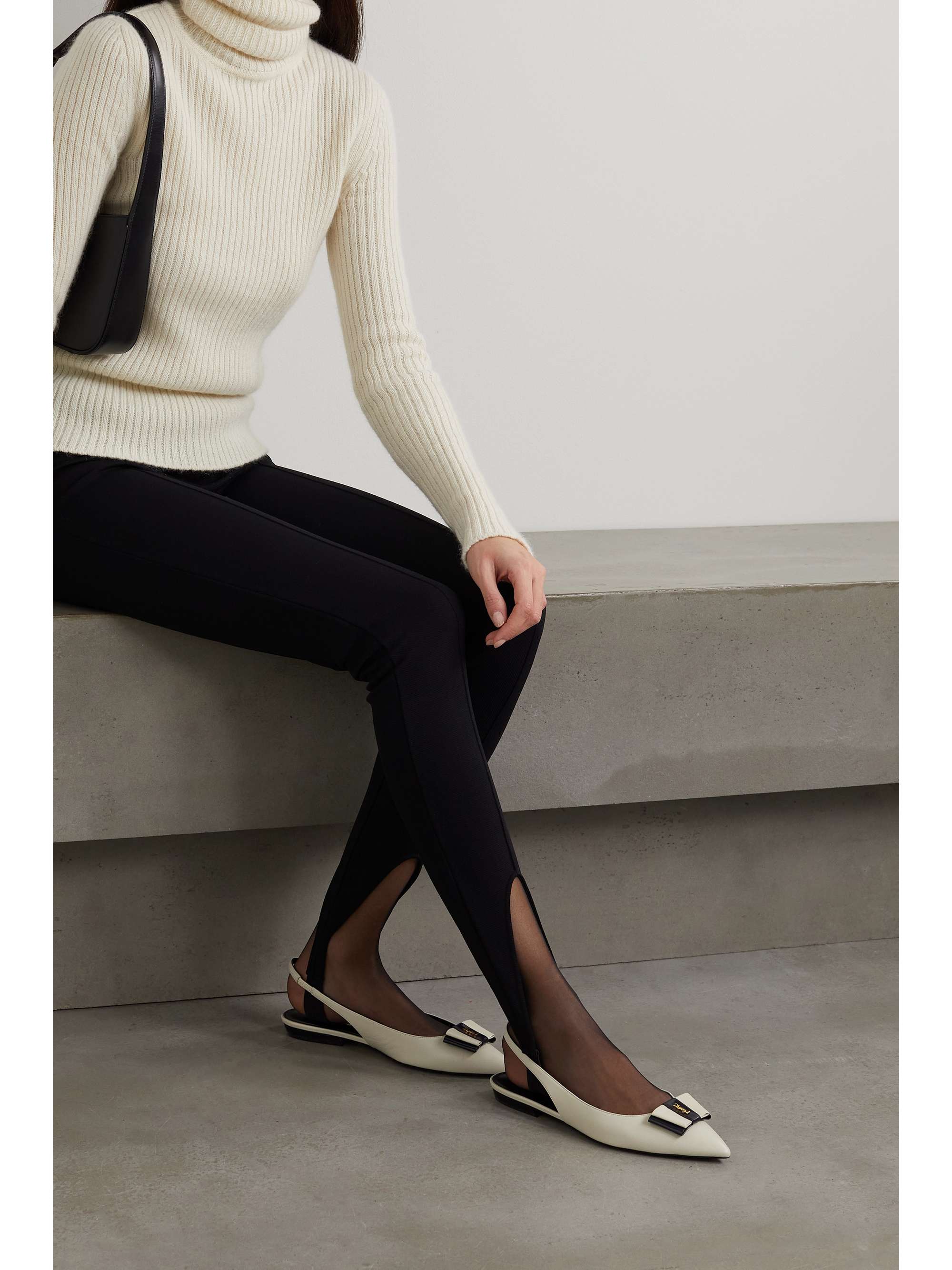 Bow Flats Ysl Anais Anais Bow Pumps