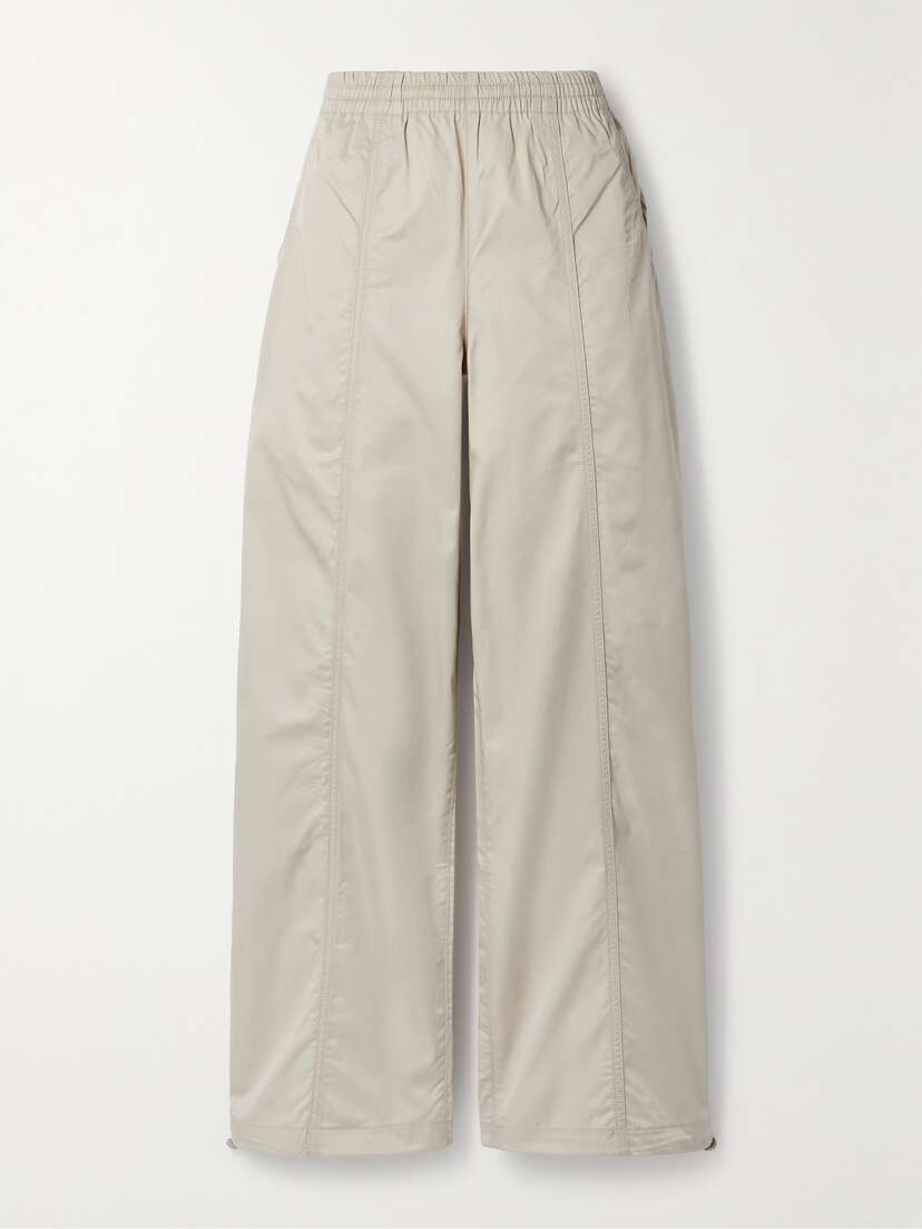 AGOLDE Dakota Cotton-poplin Track Pants - x large
