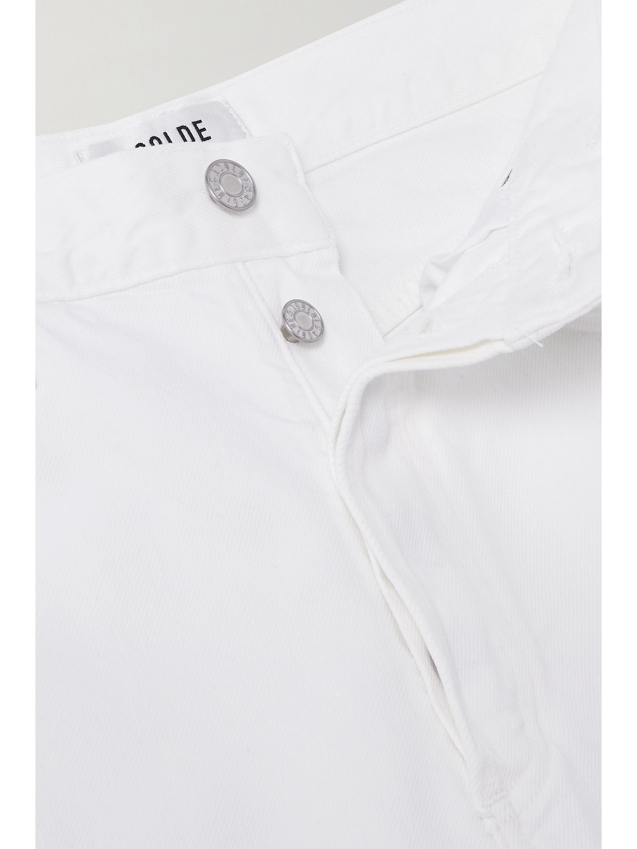 Agolde Women's Milkshake (white) Baggy Wide-leg Low-rise Organic-denim Jeans In Gray