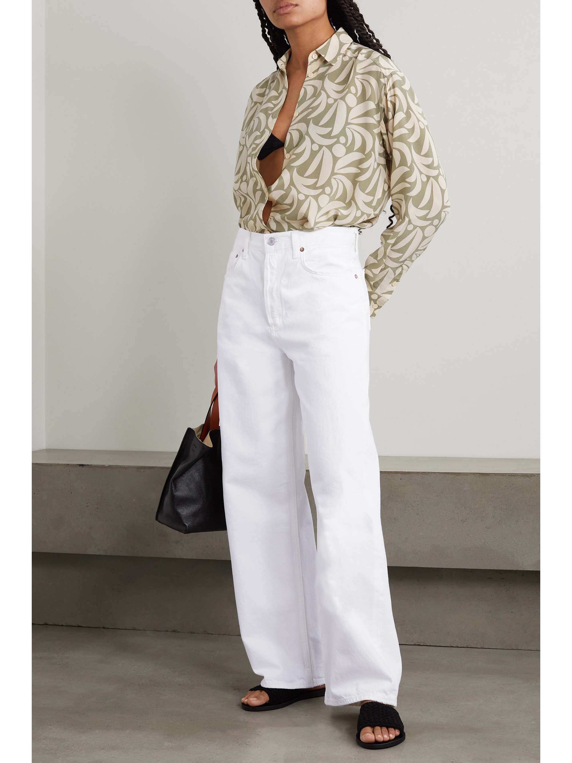 AGOLDE + NET SUSTAIN Baggy Low Slung organic jeans | NET-A-PORTER