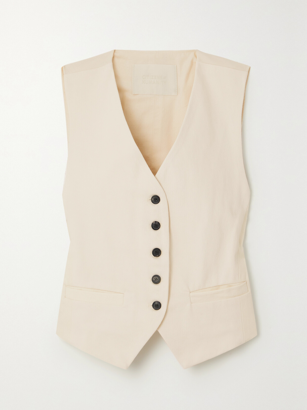 Citizens Of Humanity Cotton Sierra Vest In Taos Sand