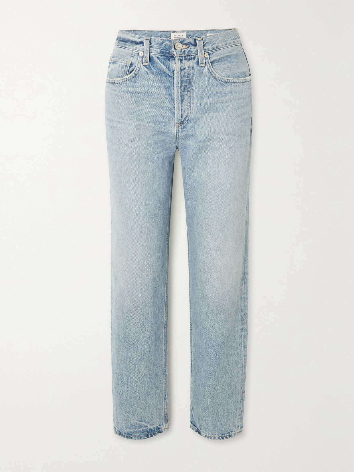 Citizens of Humanity + Net Sustain Devi Slim-leg Organic Jeans - Blue