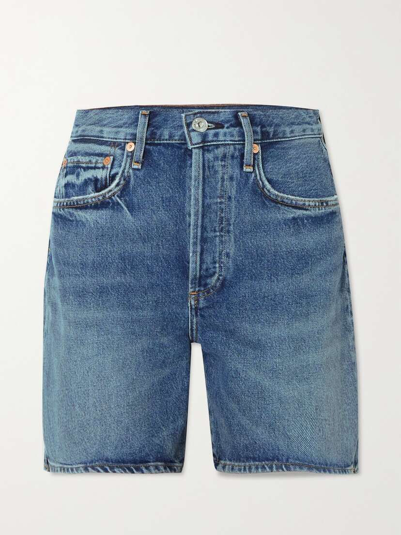 Citizens of Humanity + Net Sustain Marlow Distressed Organic Denim Shorts