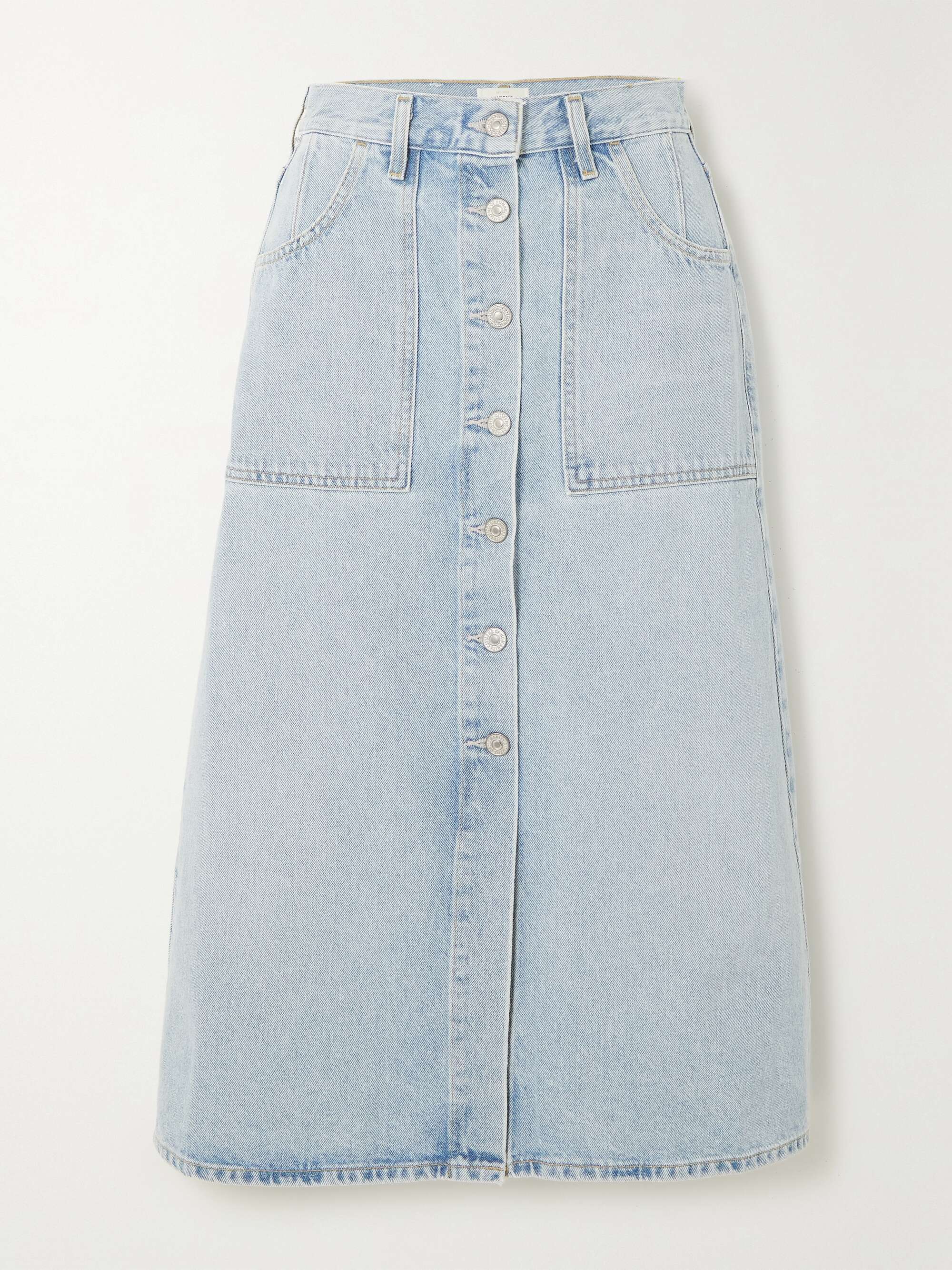 CITIZENS OF HUMANITY Anouk denim midi skirt | NET-A-PORTER