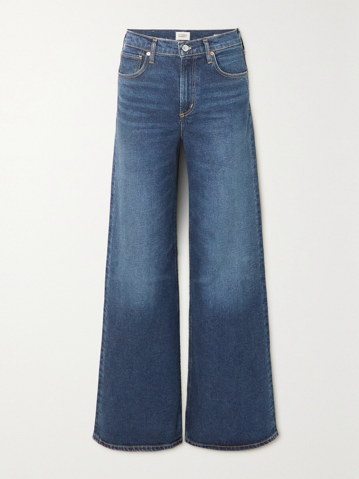 Citizens of Humanity - Paloma Baggy High-rise Wide-leg Jeans - Blue