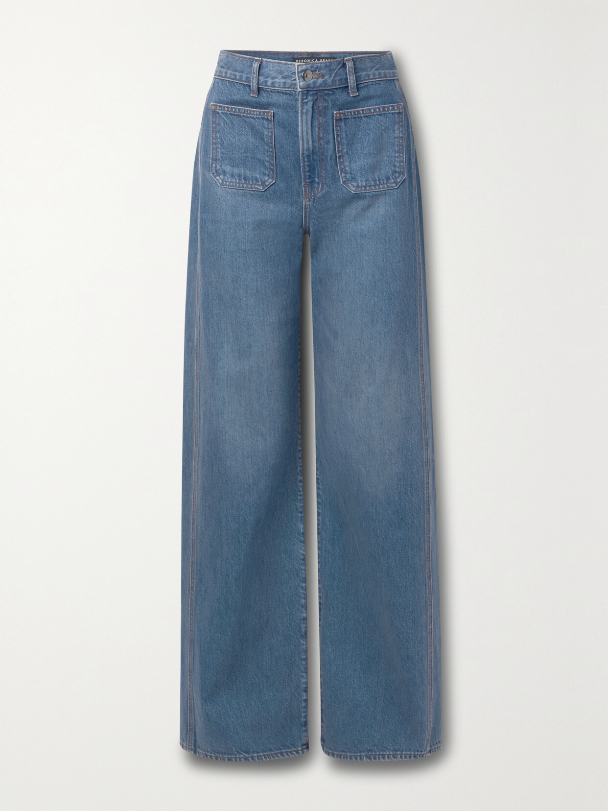 VERONICA BEARD TAYLOR HIGH-RISE WIDE-LEG JEANS