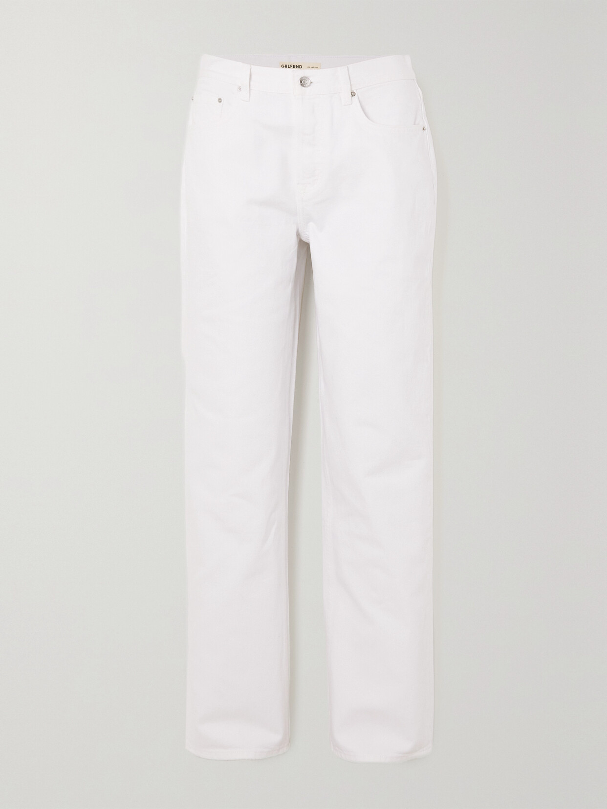 GRLFRND - Bella Boyfriend Jeans - White