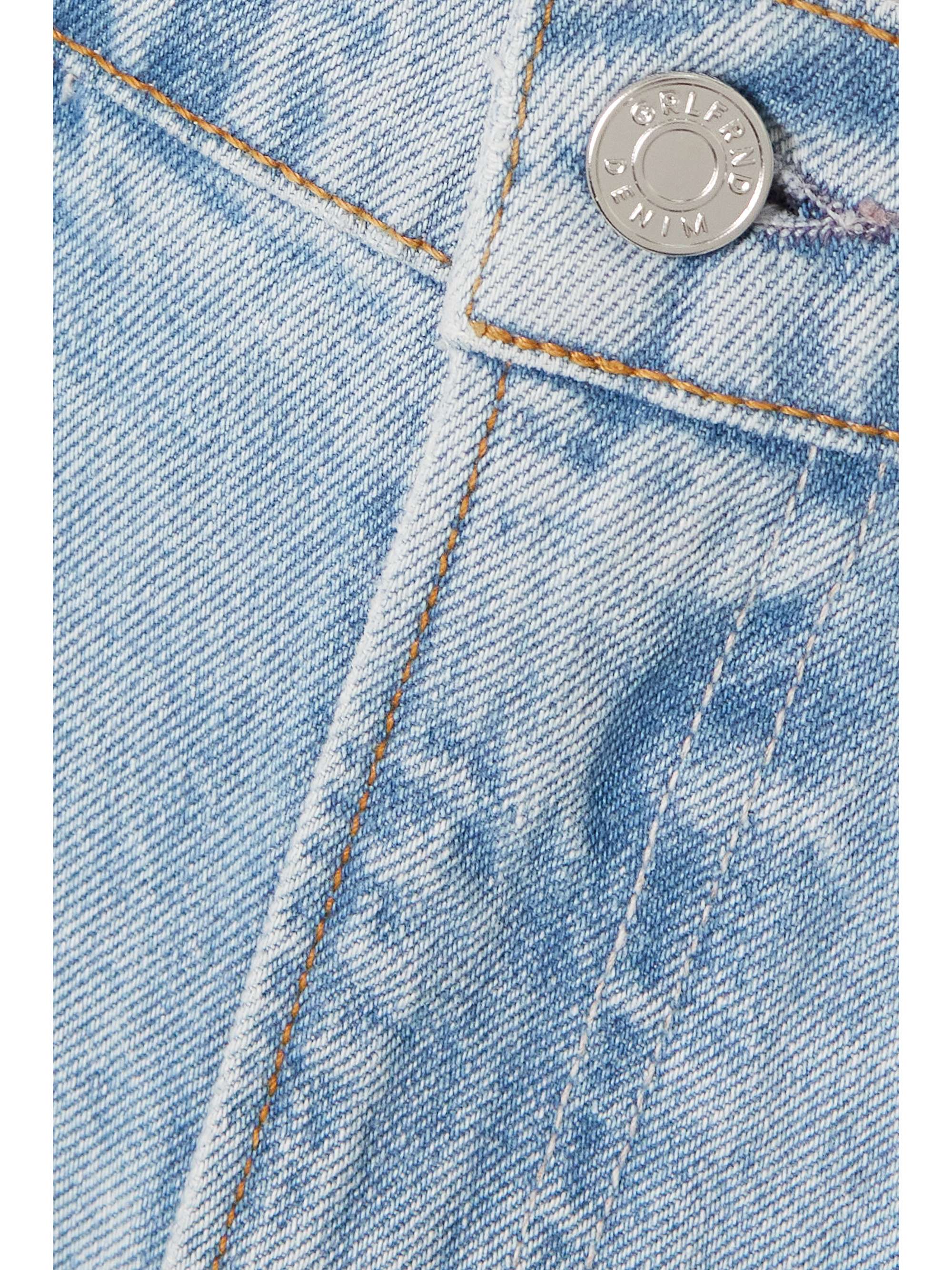 GRLFRND Amara denim maxi skirt