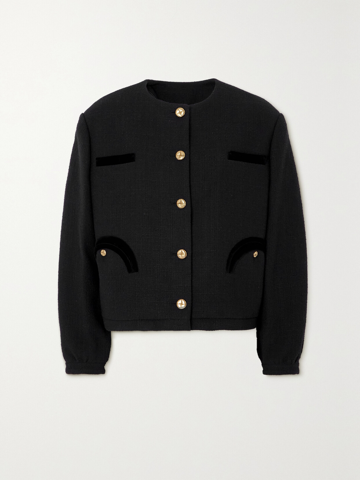 Blazé Milano - Gliss Cotton-blend Jacket - Black