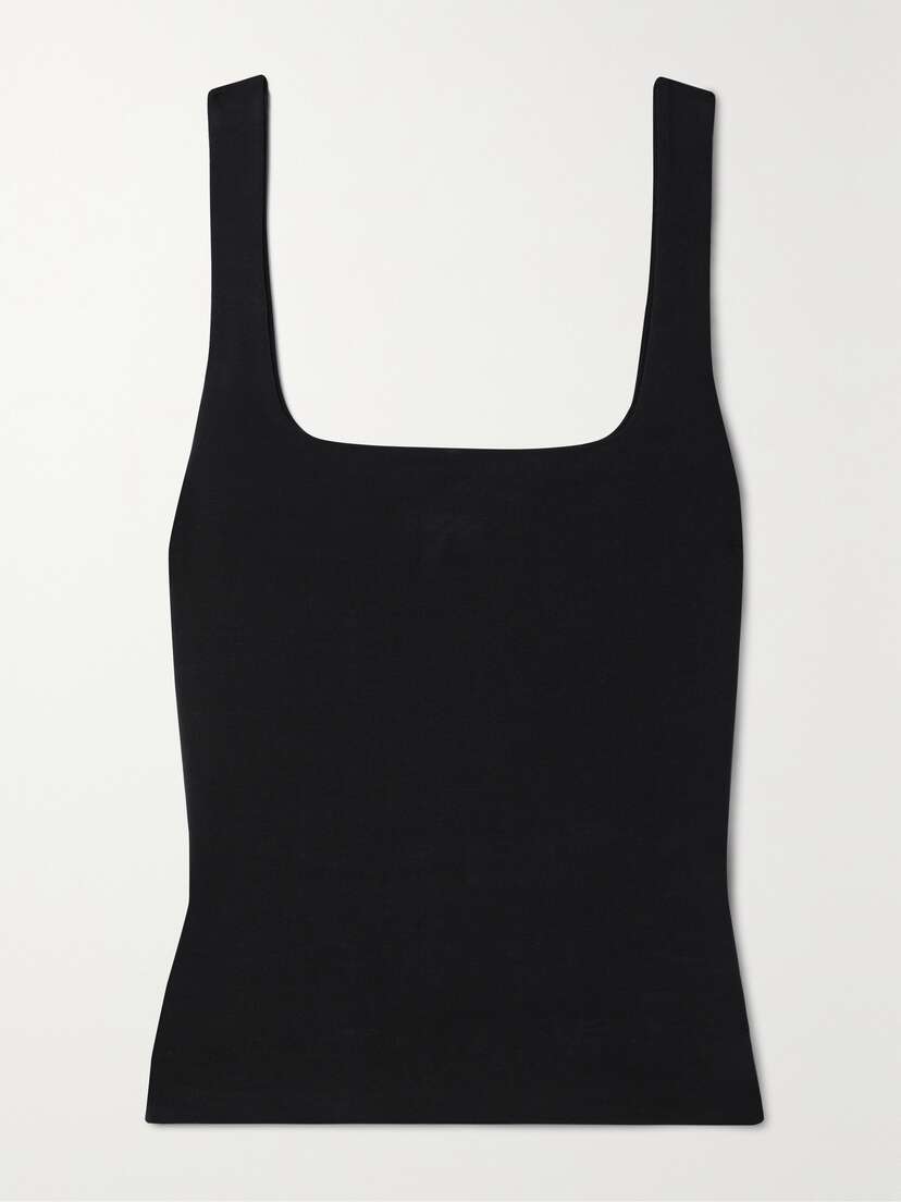 Vince Stretch Pima Cotton-jersey Tank - x large