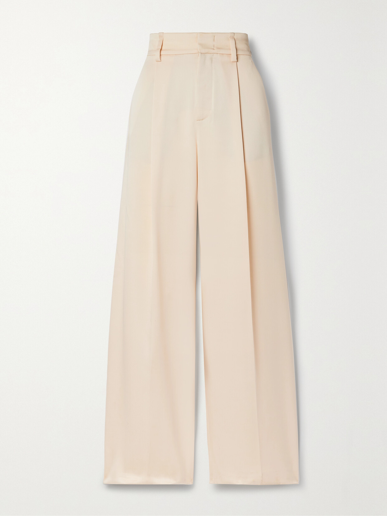 Vince - Twill Wide-leg Pants - Neutrals