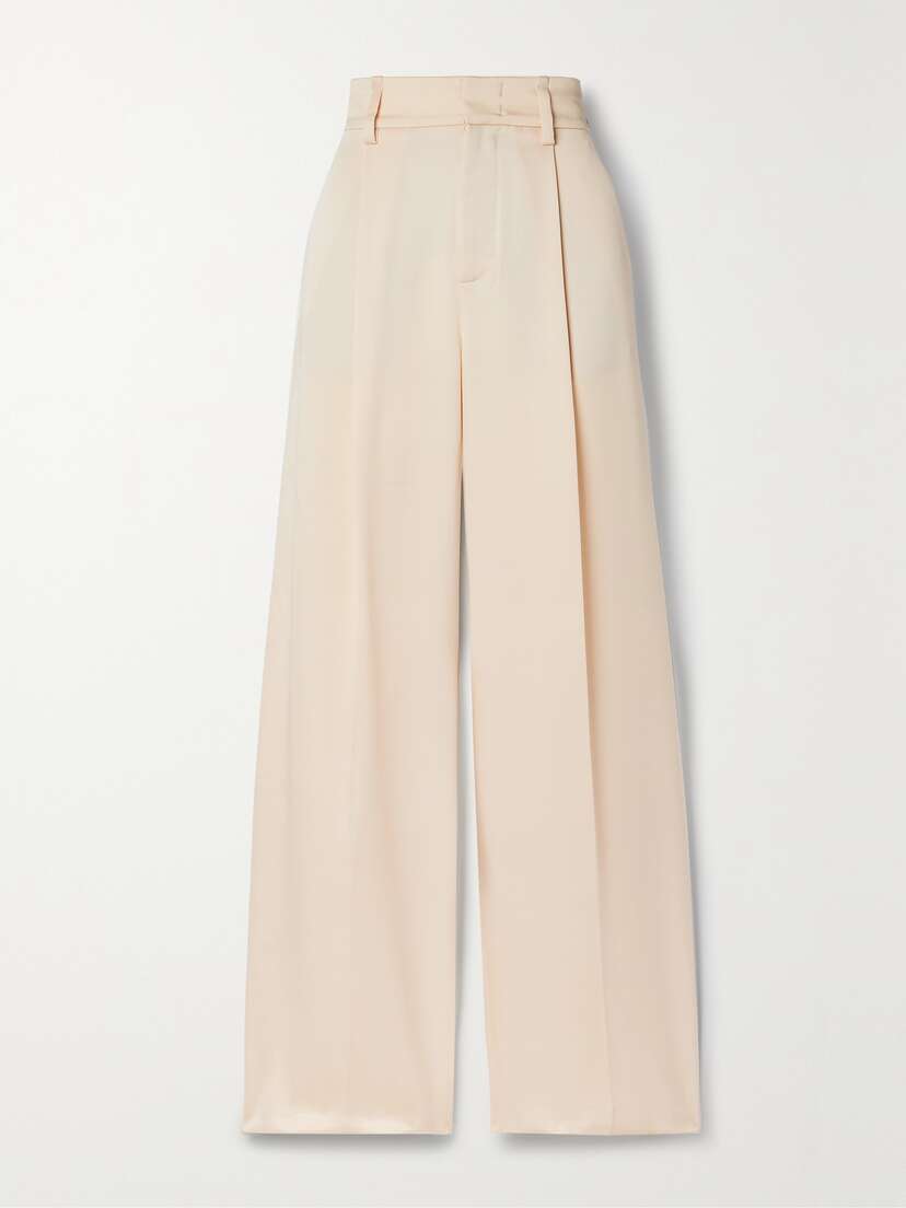 Vince Twill Wide-leg Pants