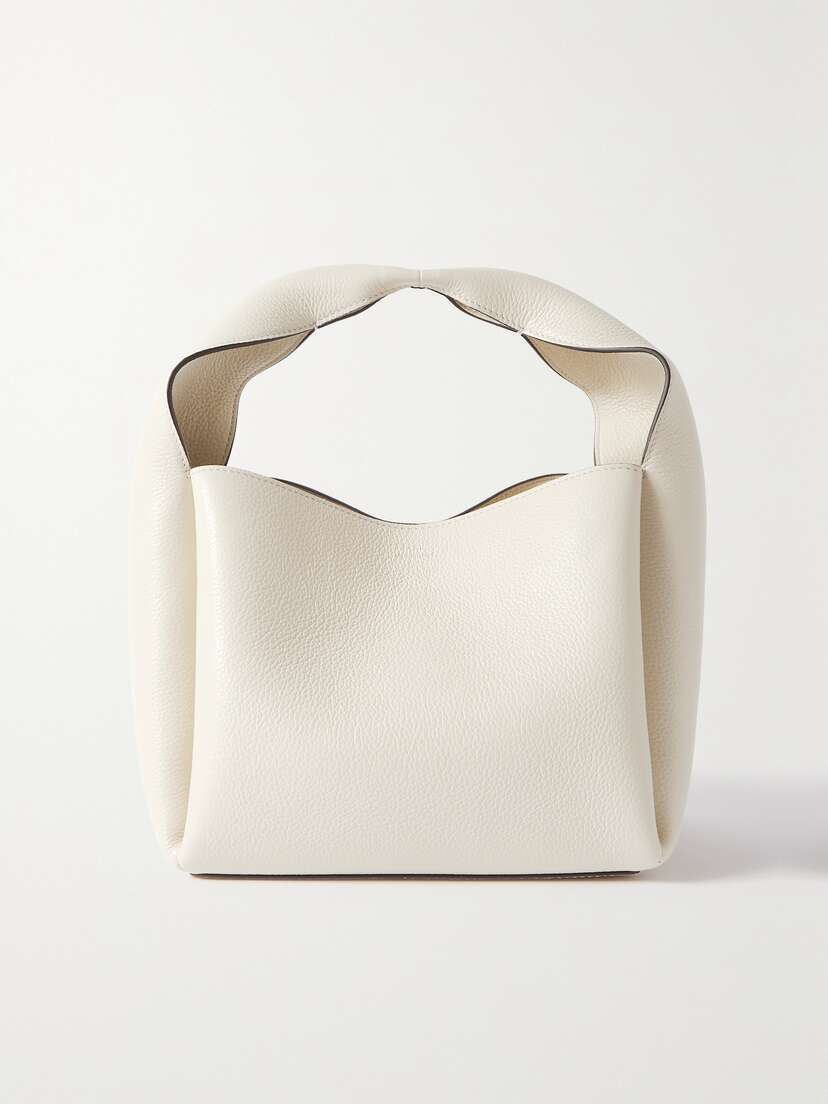 TOTEME Bucket Textured-leather Tote